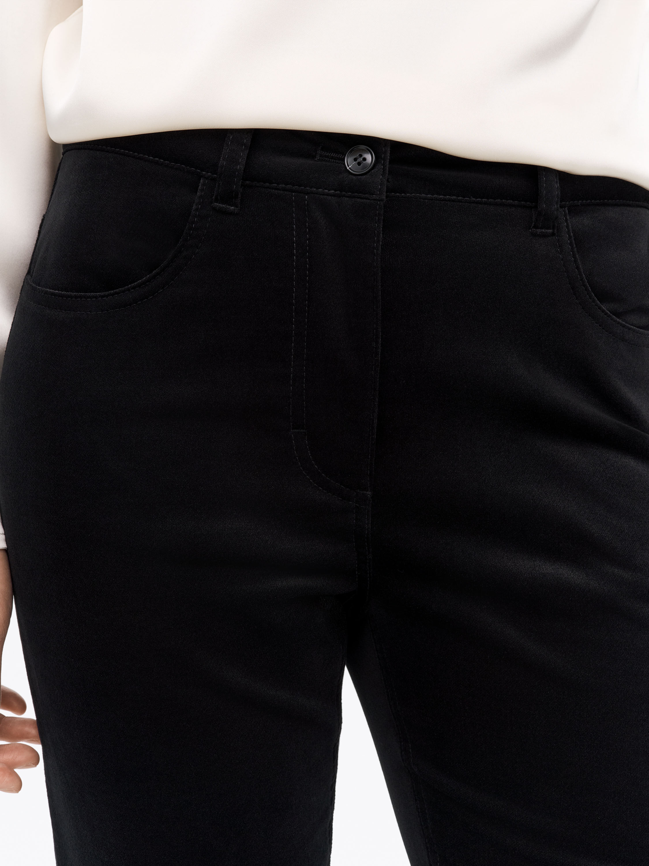 Sera Cotton Velvet Trousers