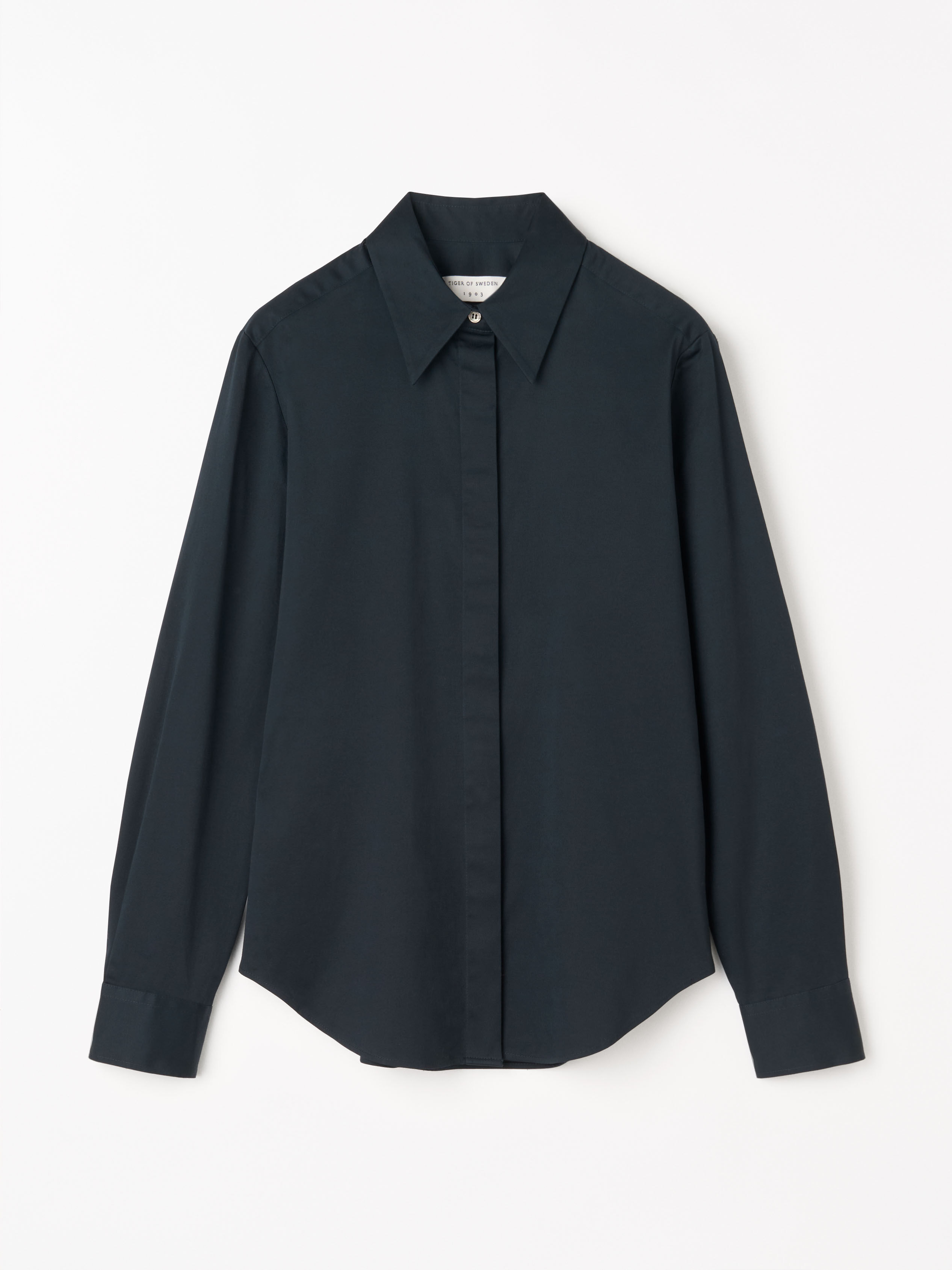 Laino Skjorta i Stretchbomull