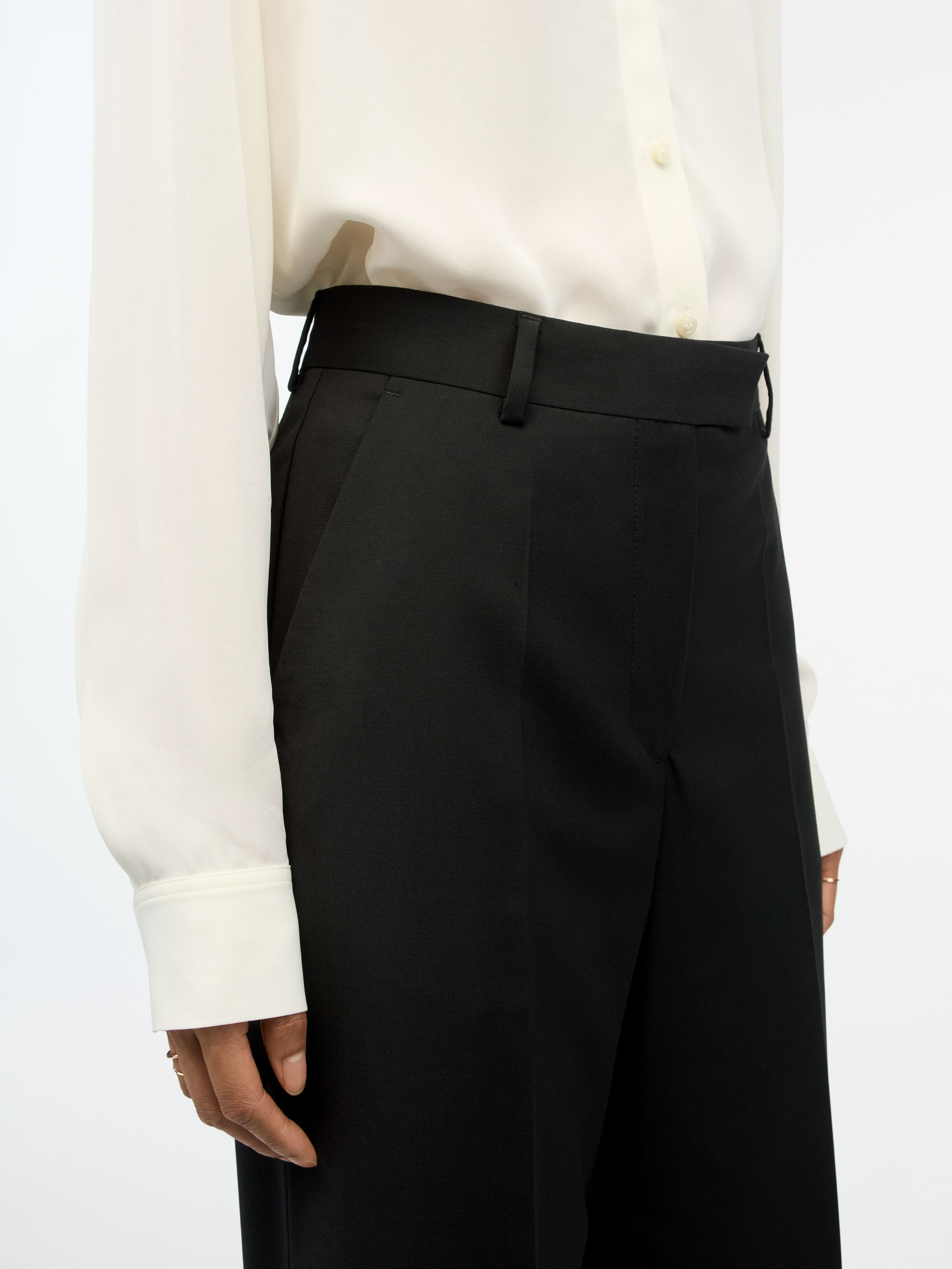 Irit High-Waist Trousers