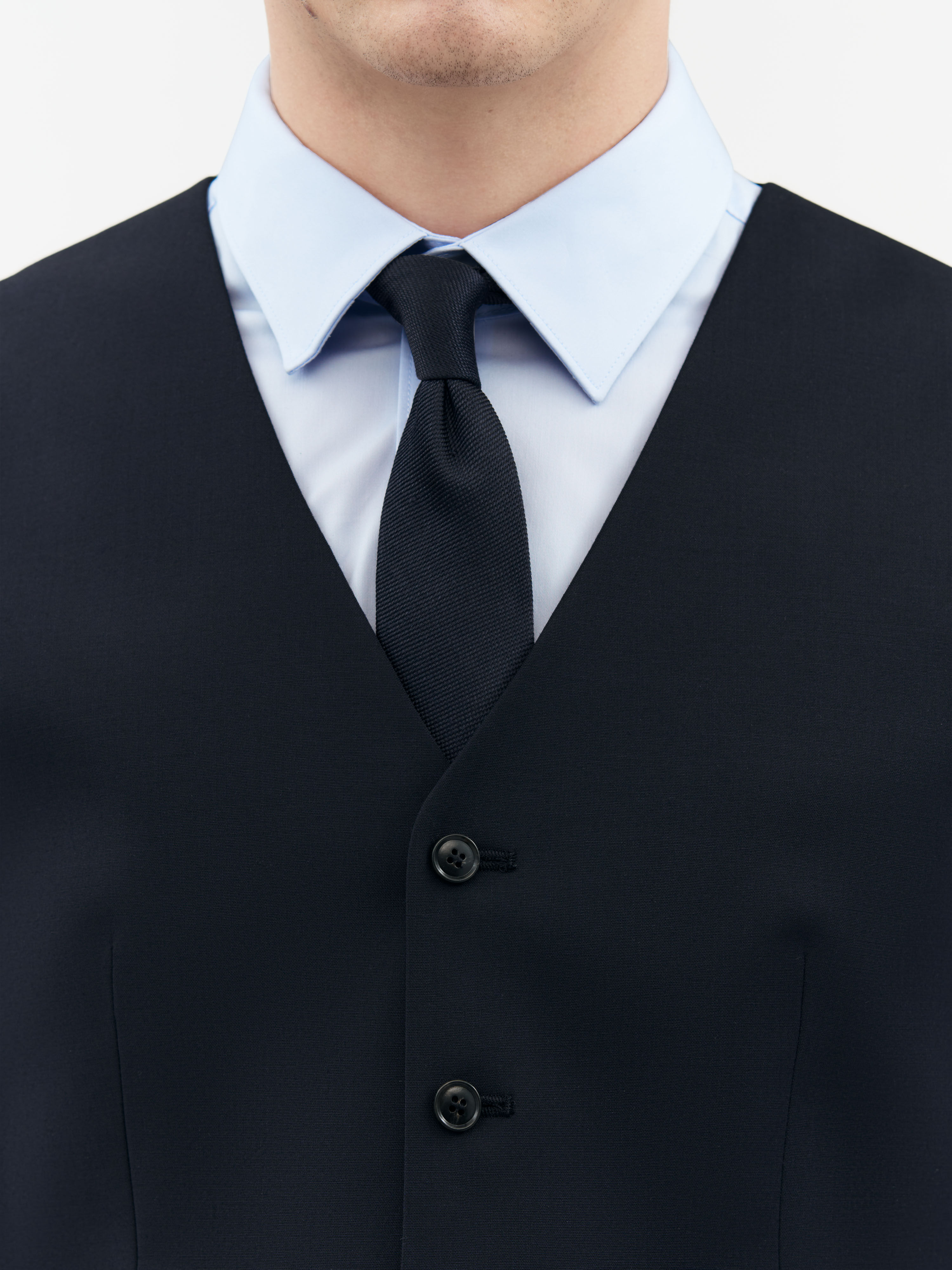 Wayde Polyester-Wool Blend Waistcoat