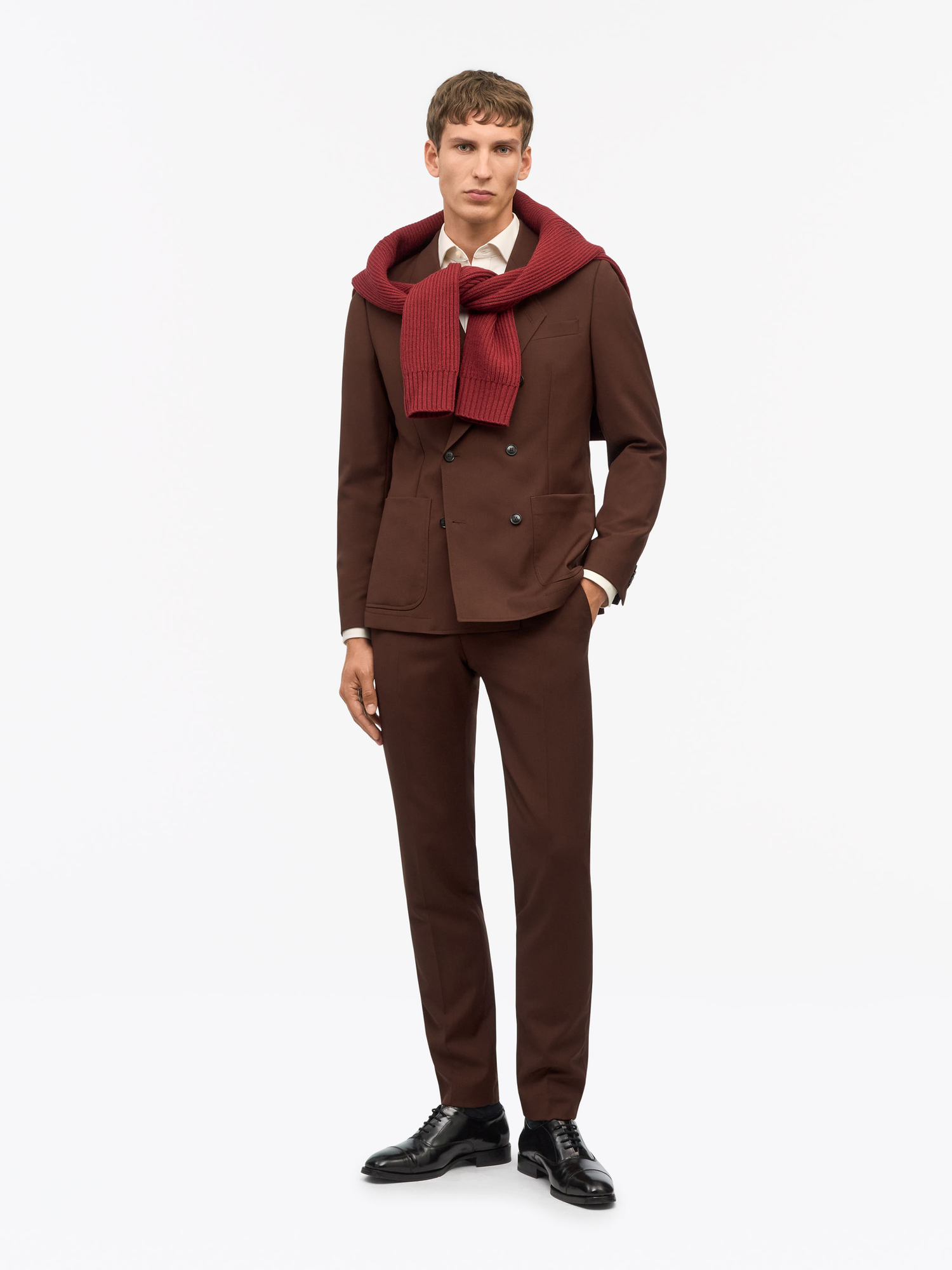 Jeen RWS Double-Breasted Wool Jacket