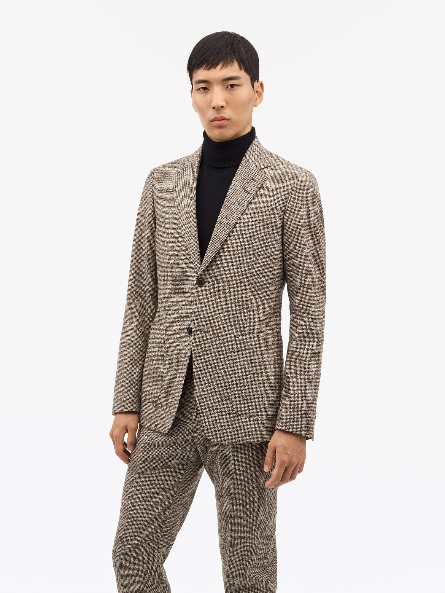Justin P Slim-Fit Wool Jacket