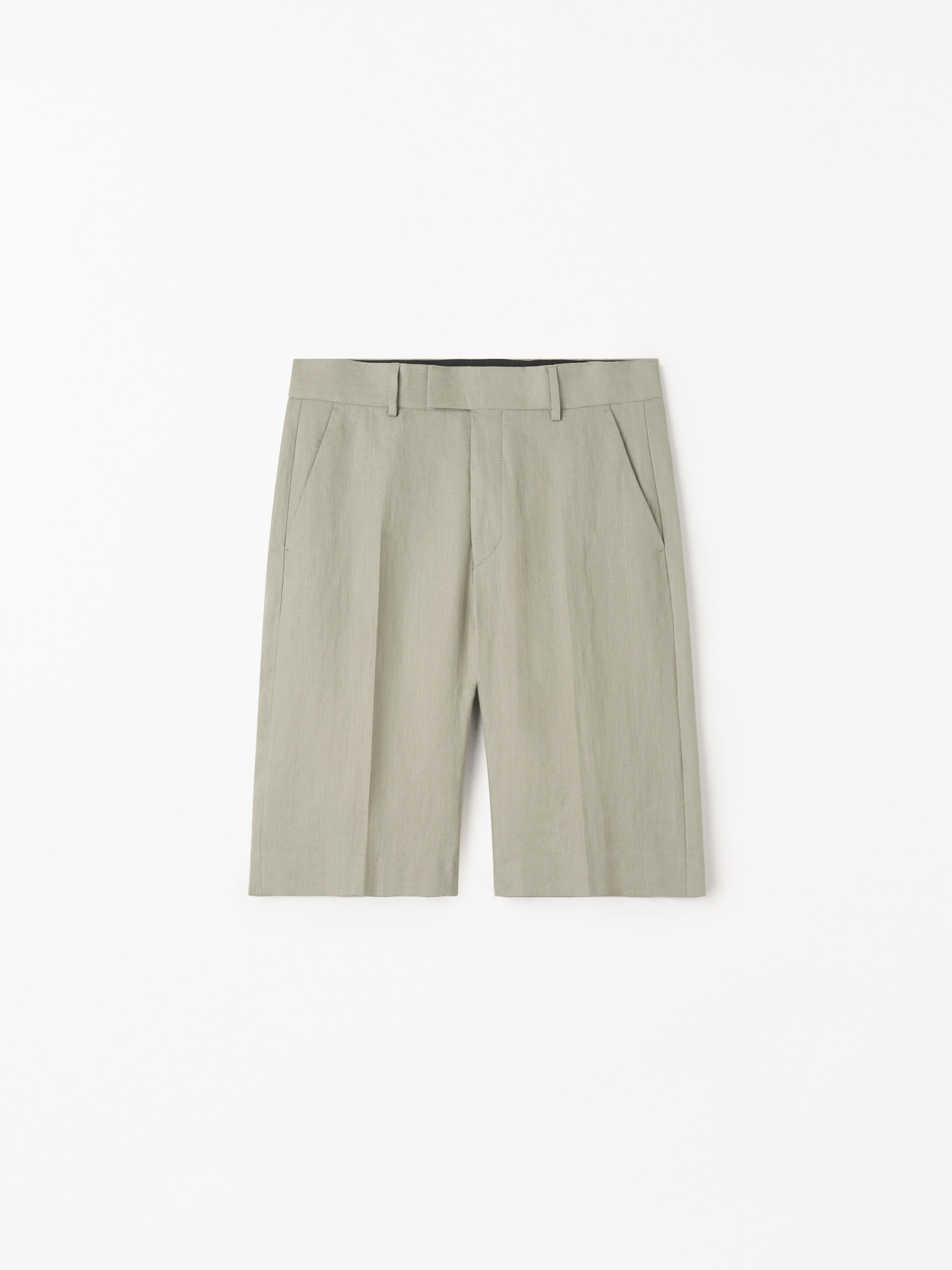 Troy Bermuda Linen Short