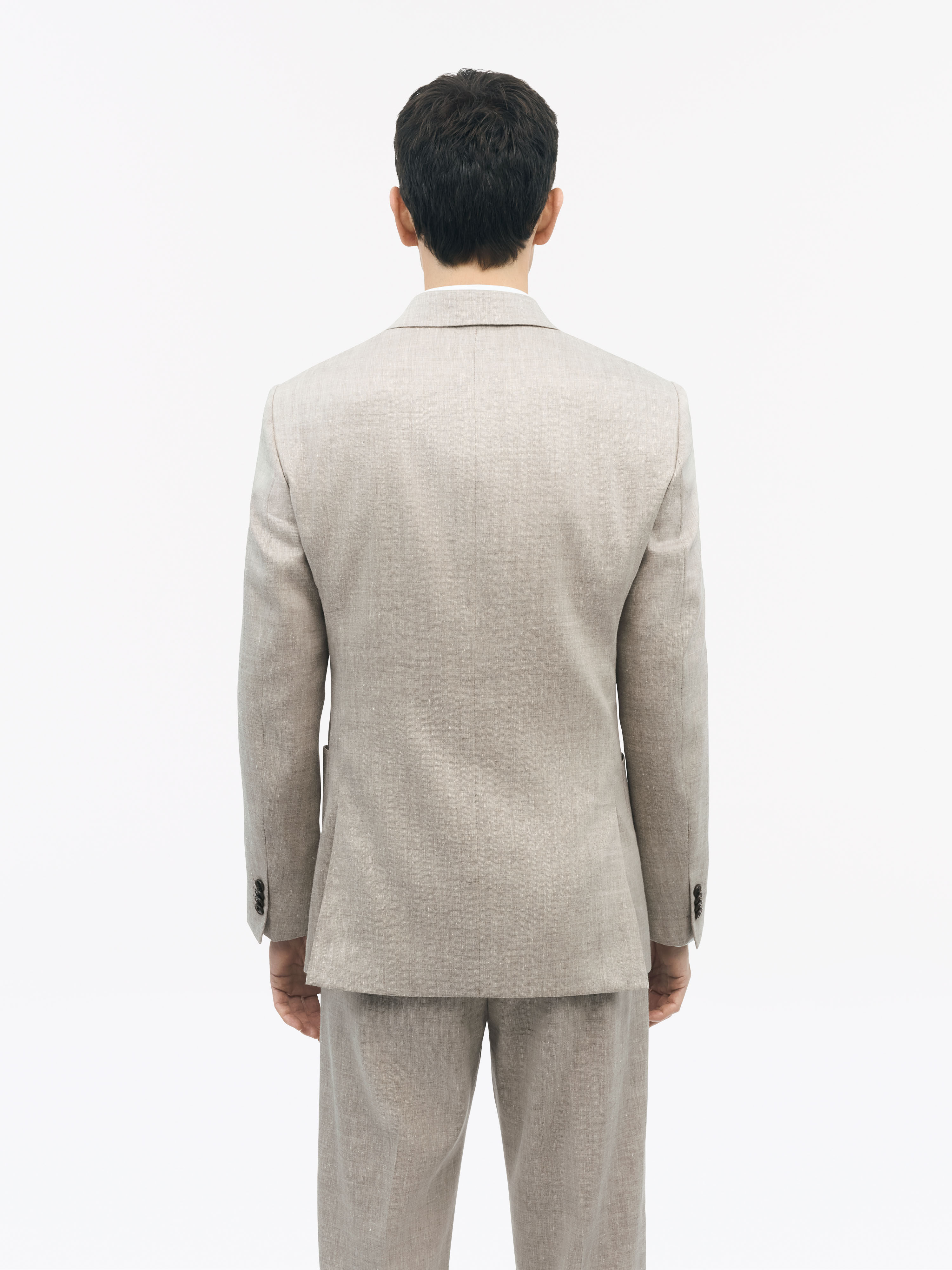 Justin P Slim-Fit Linen Jacket