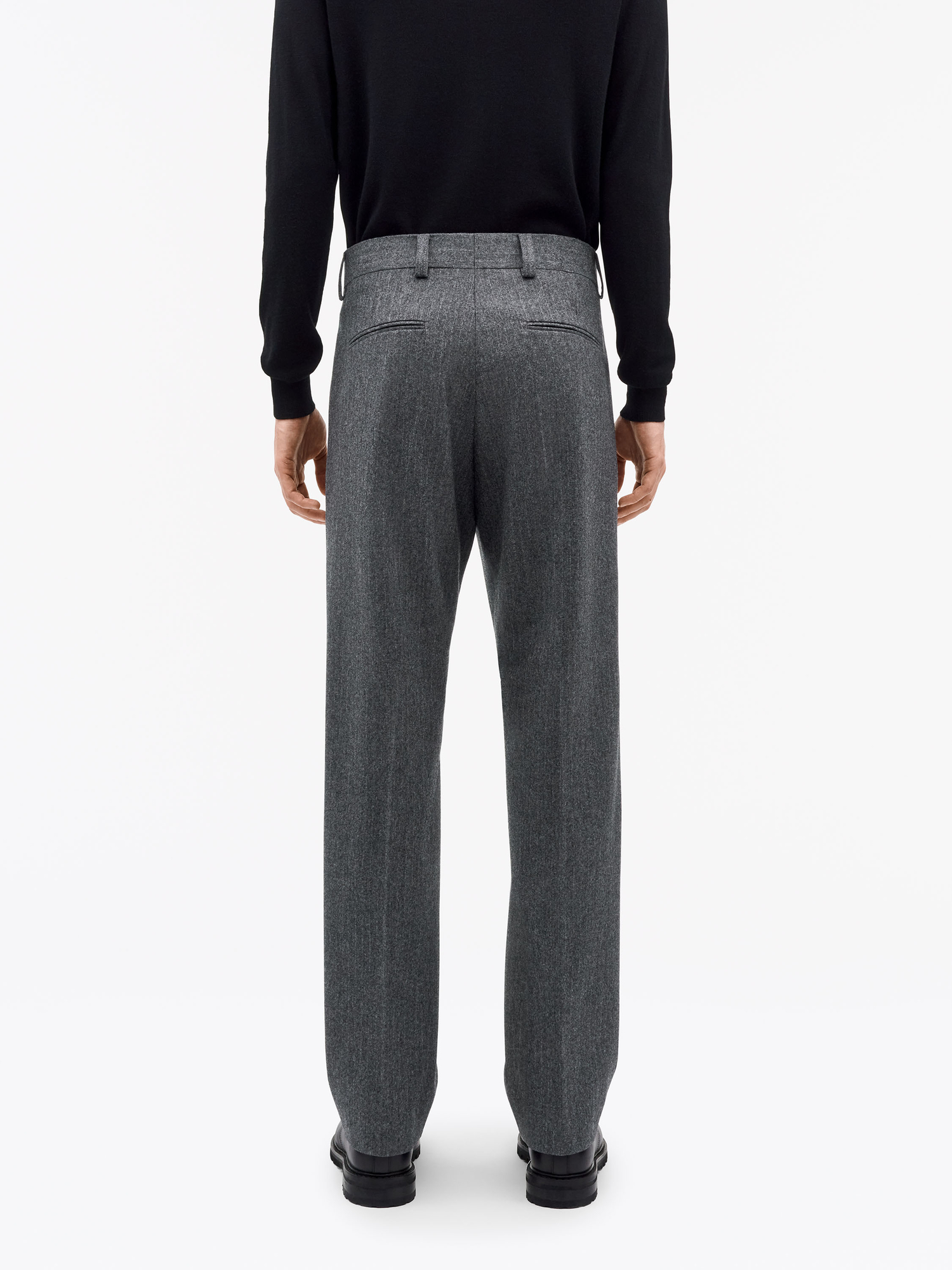 Tommie Pinstripe Byxor i Ull