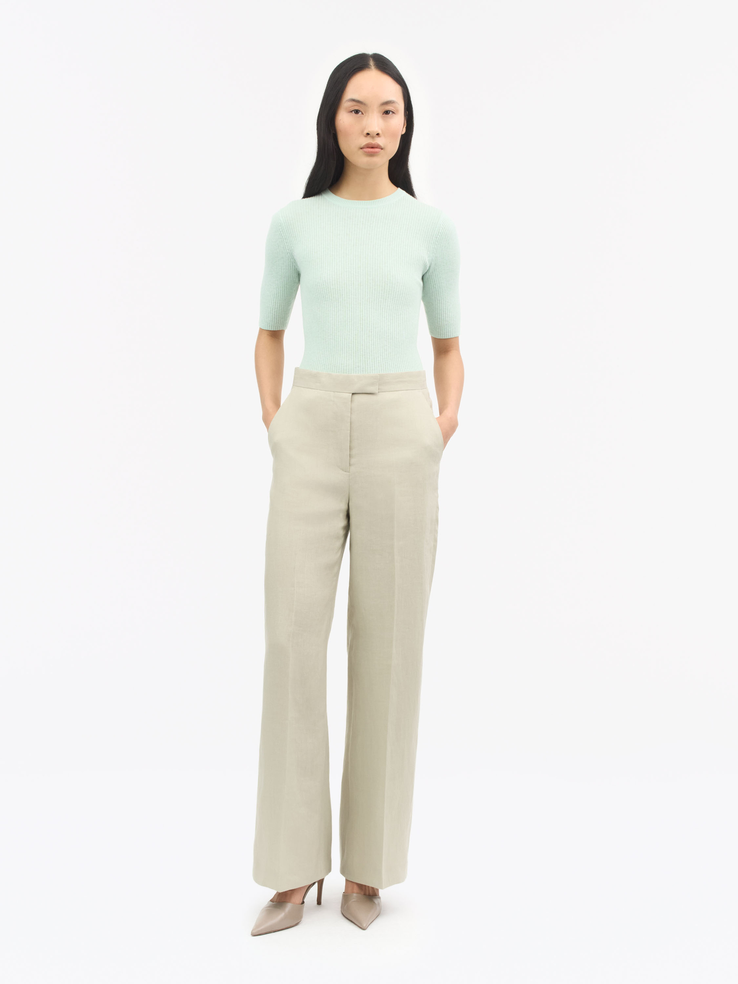 Orvi Slim Knitted T-shirt