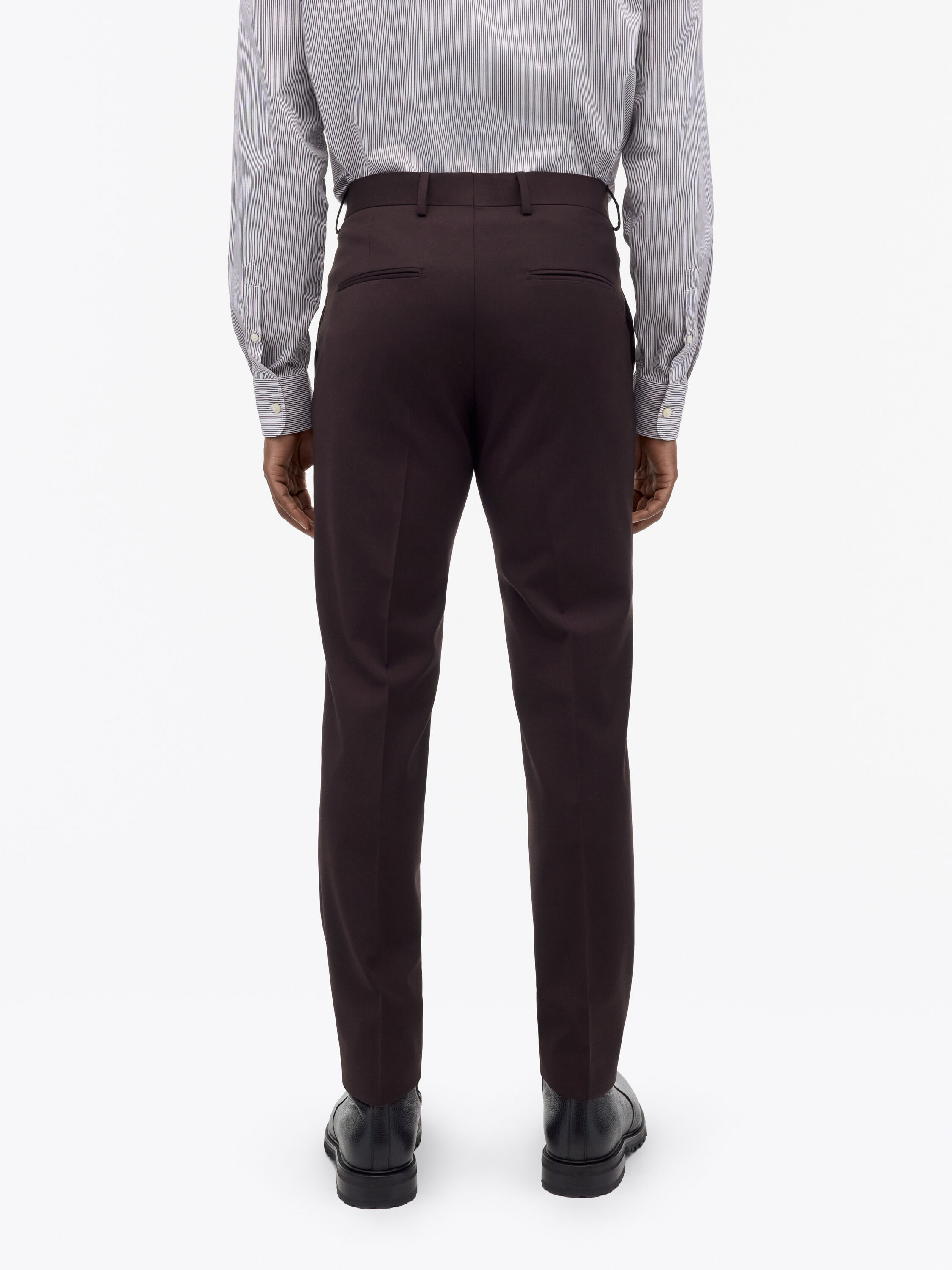 Justin Dark Purple Suit