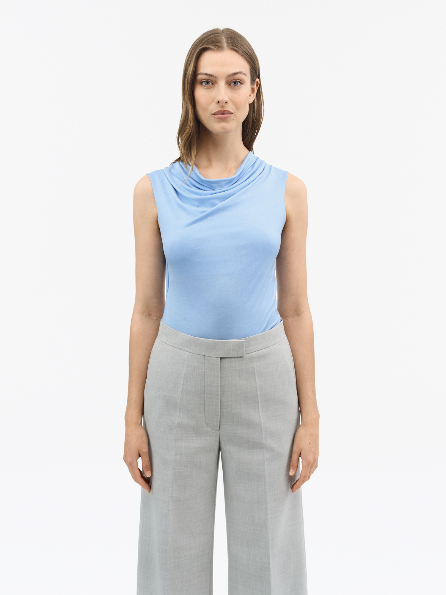 Jela Cowl-neck Top