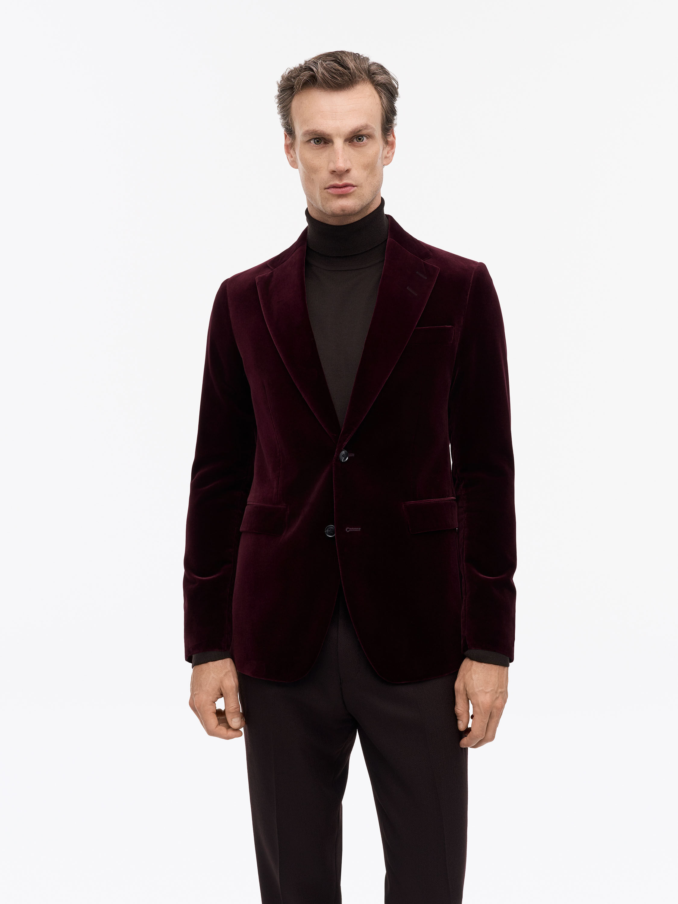 Ease Velvet Tuxedo Jacket