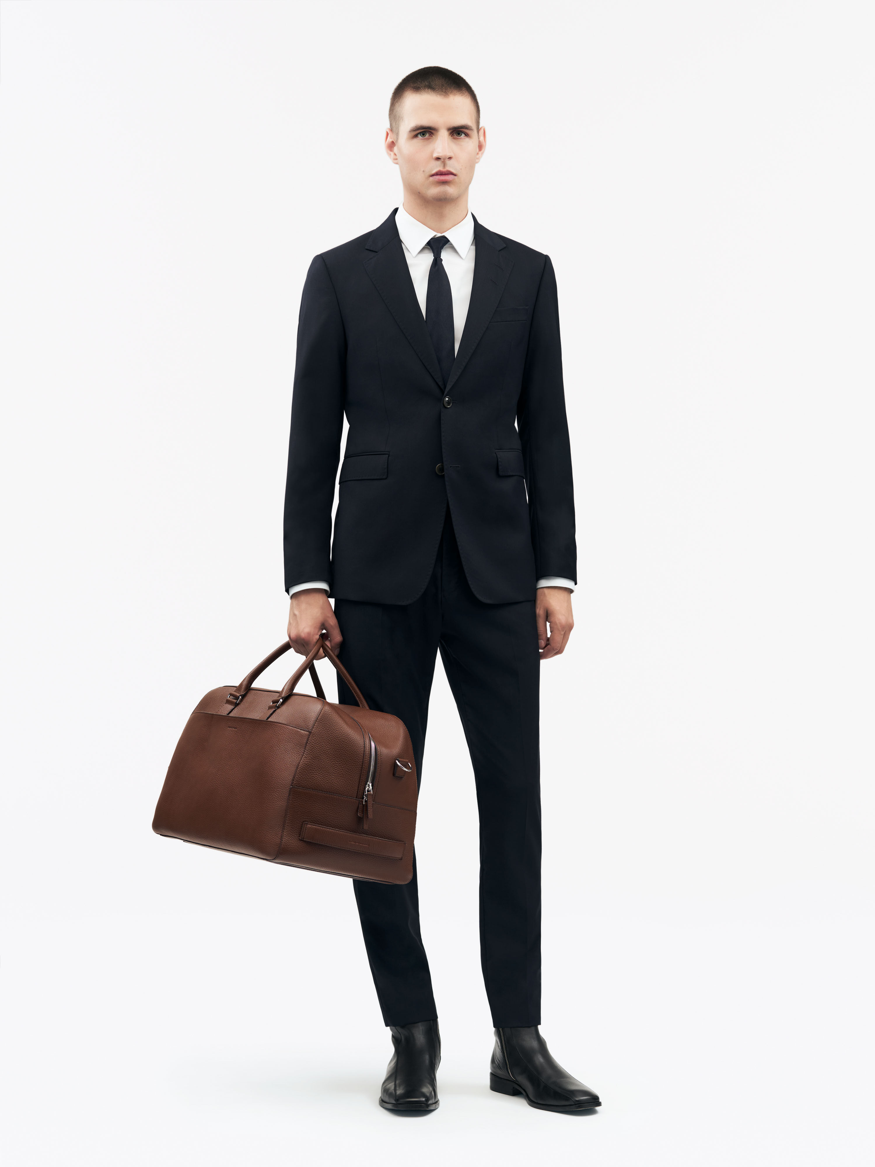 Brome Weekend Leather Bag