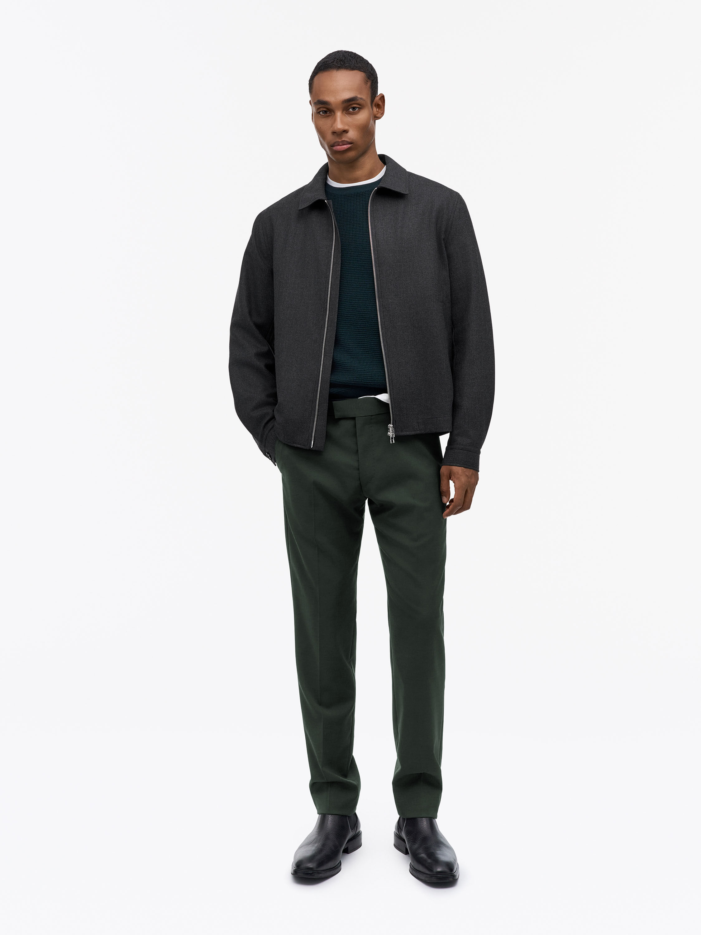 Tenuta Stretch Wool Trousers