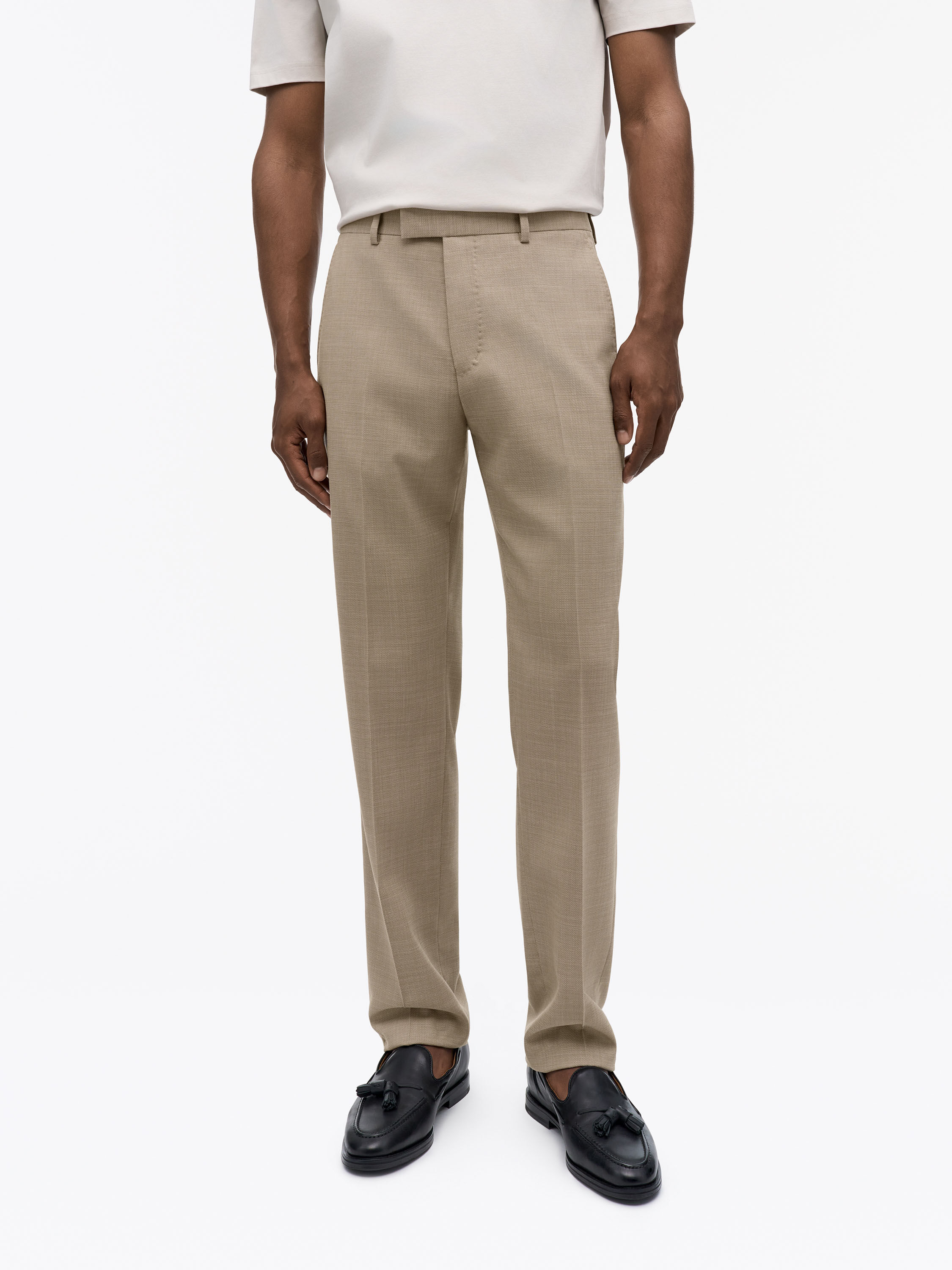 Tense Wool Blend Trousers