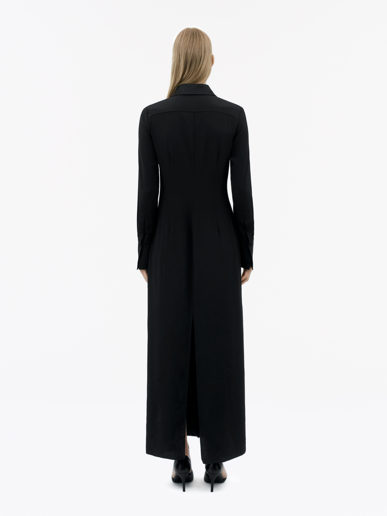 Leoner Dress In Satin