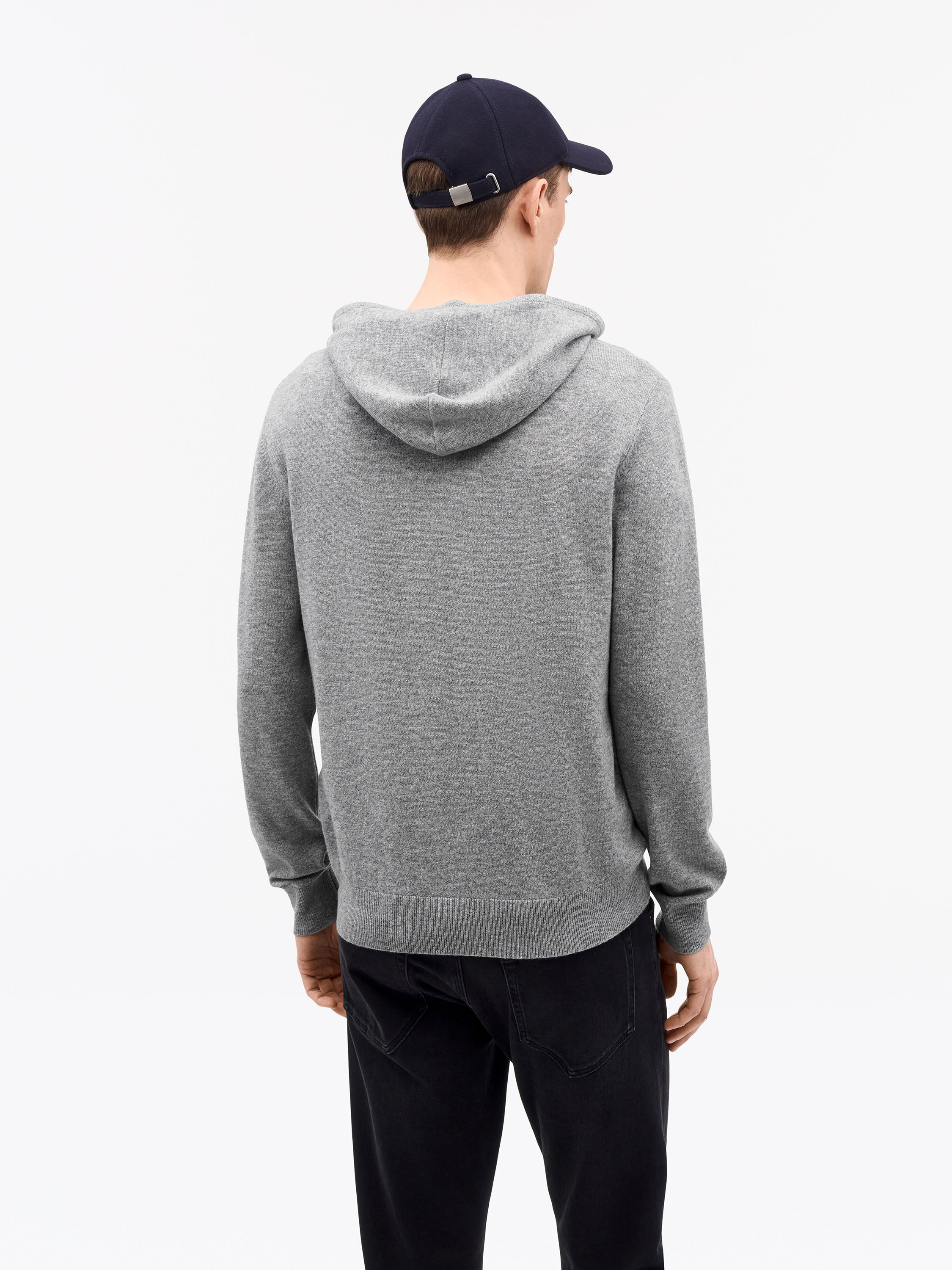 Barker Merino Cashmere Hoodie