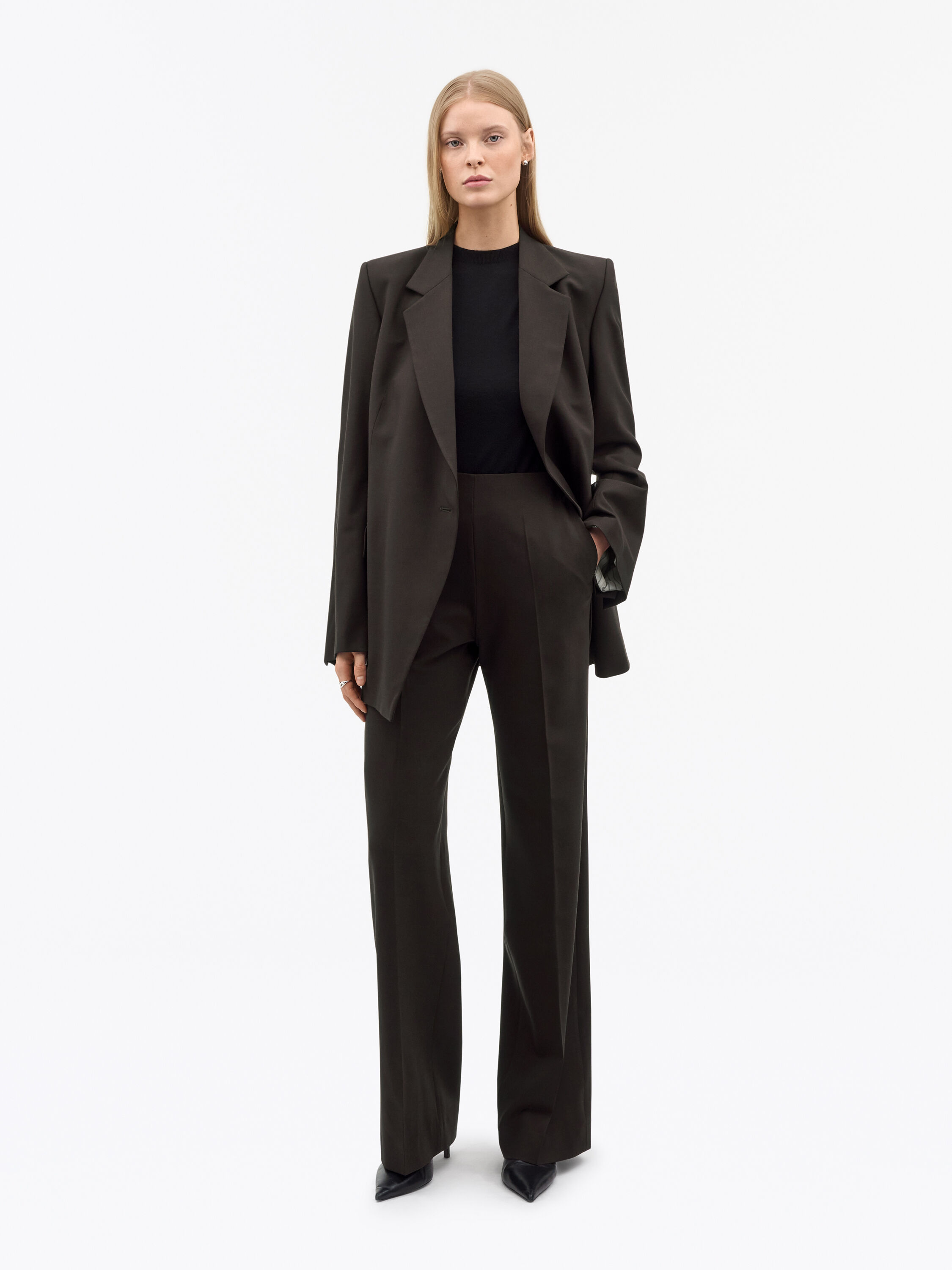 Eedit Bukser Med Midt Talje 