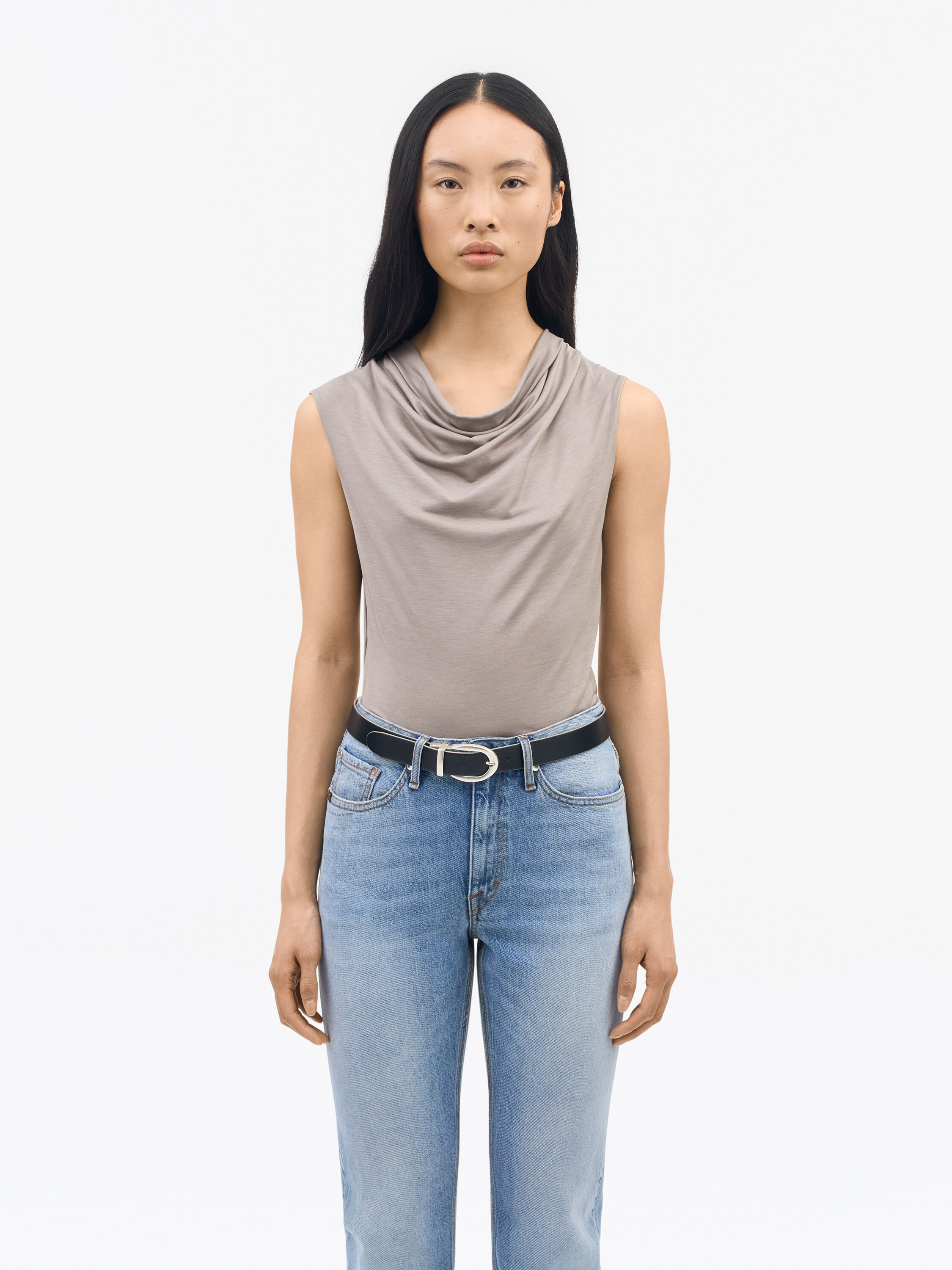 Jela Cowl-neck Top