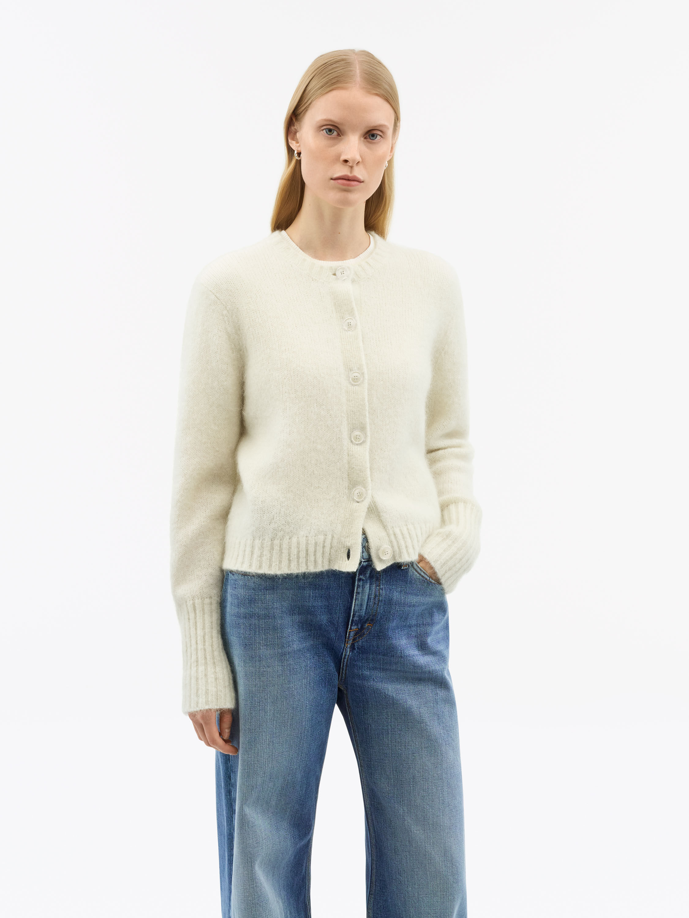 Leonie Kidmohair Cardigan