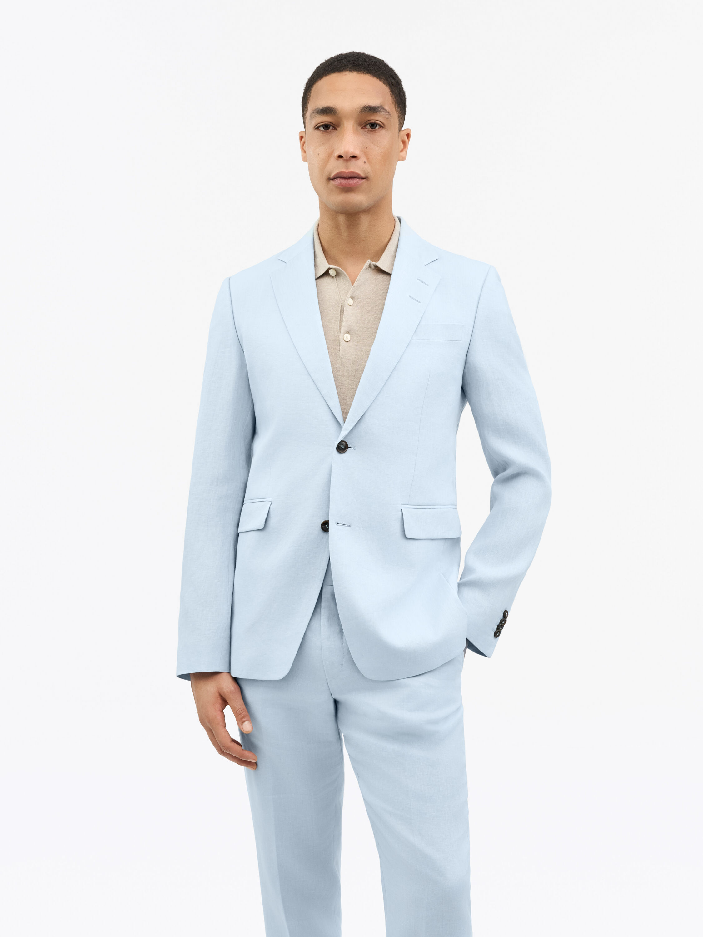 Justin Slim-Fit Linen Jacket