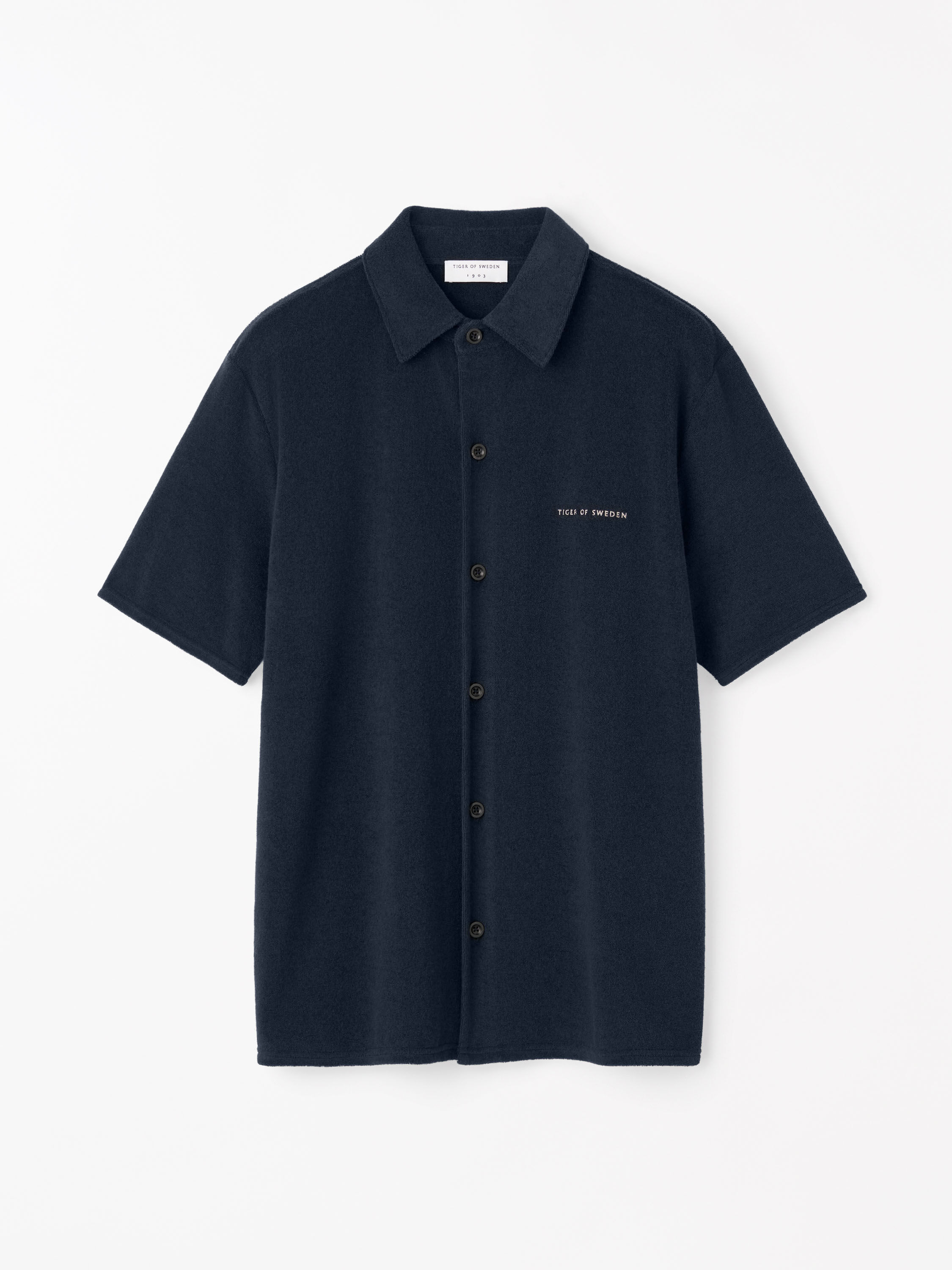 Saint Cotton Terry Polo Shirt