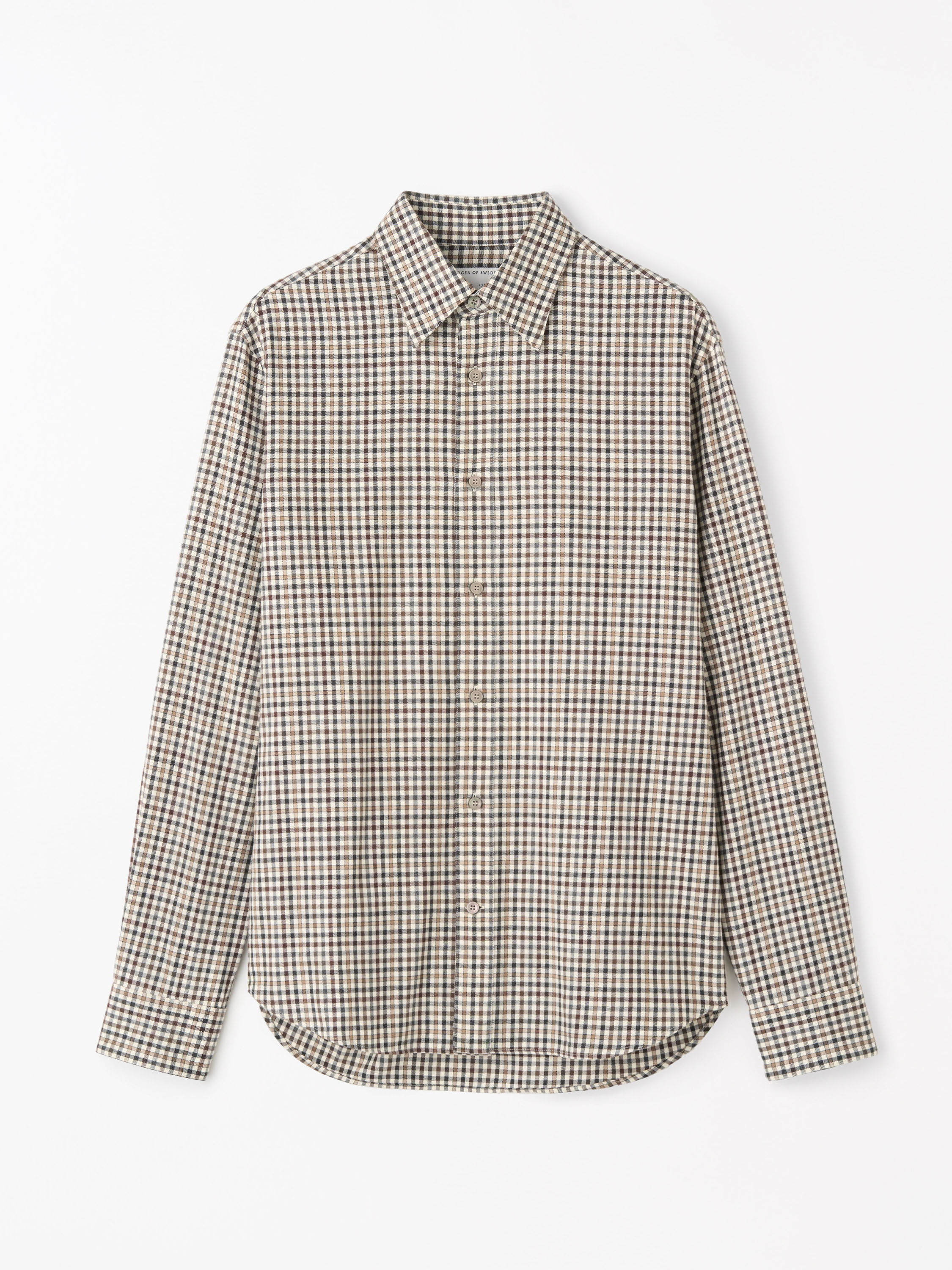 Bjorn Cotton Check Shirt