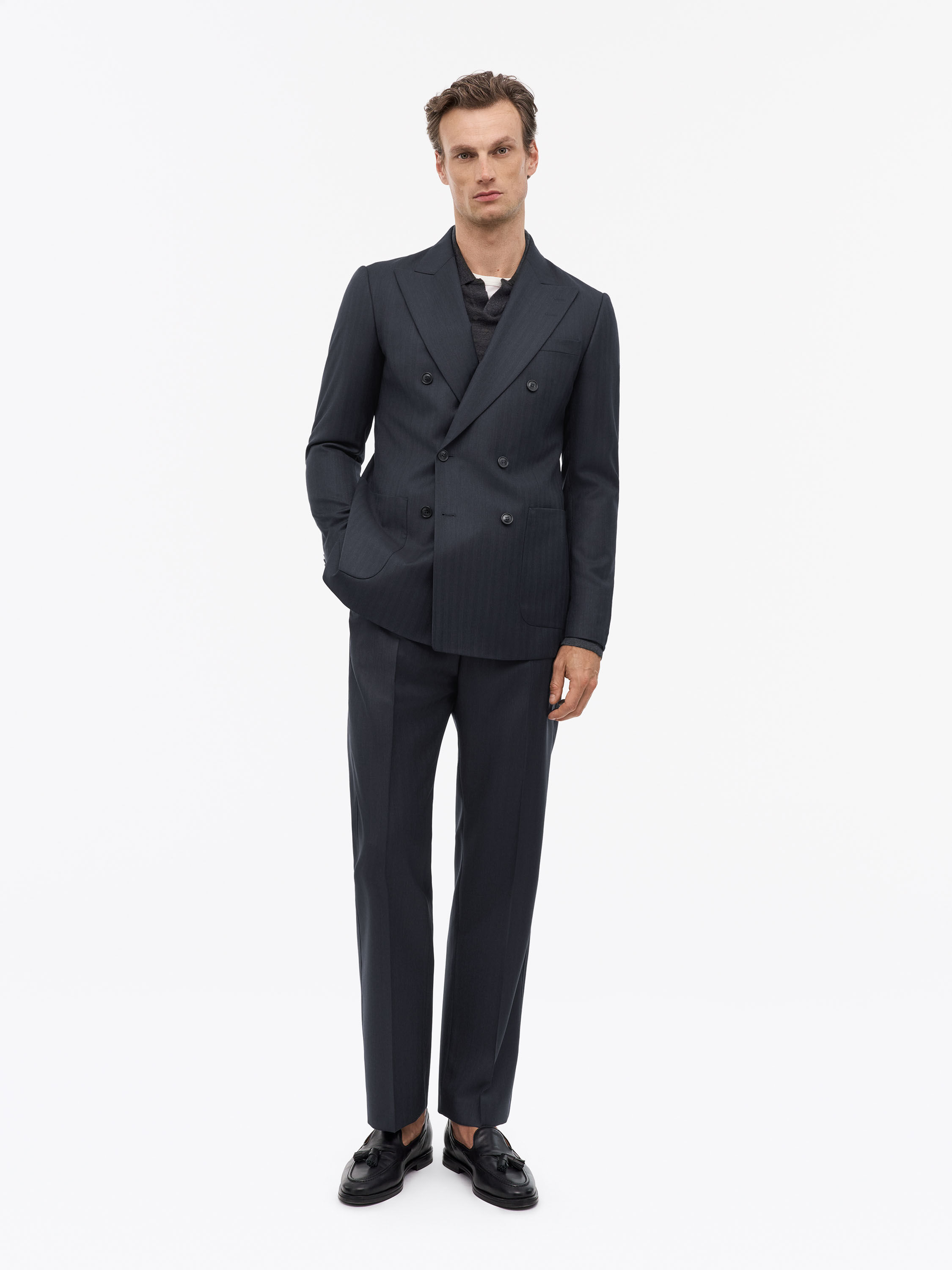 Joachim Herringbone Suit