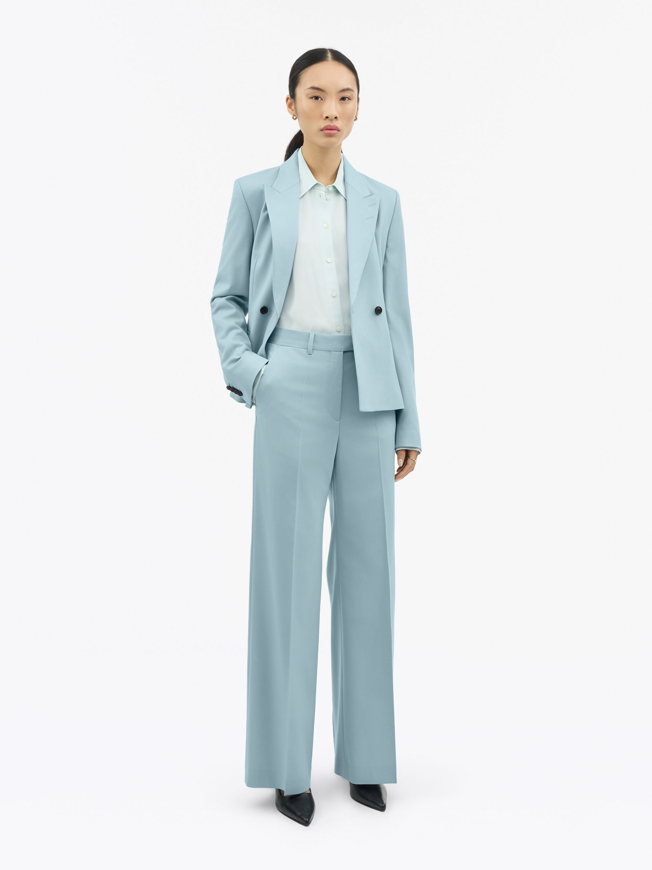 Irit Mid-Waist Trousers