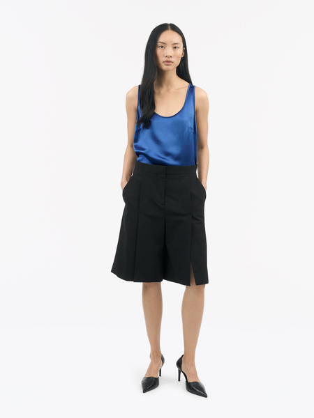 Aleos Drapey Satin Tank Top