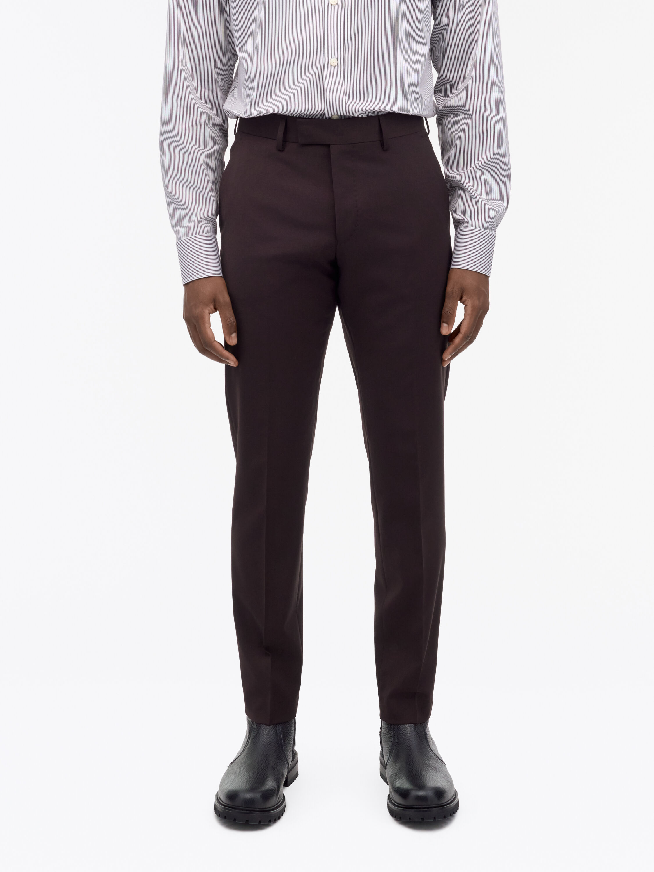 Justin Dark Purple Suit