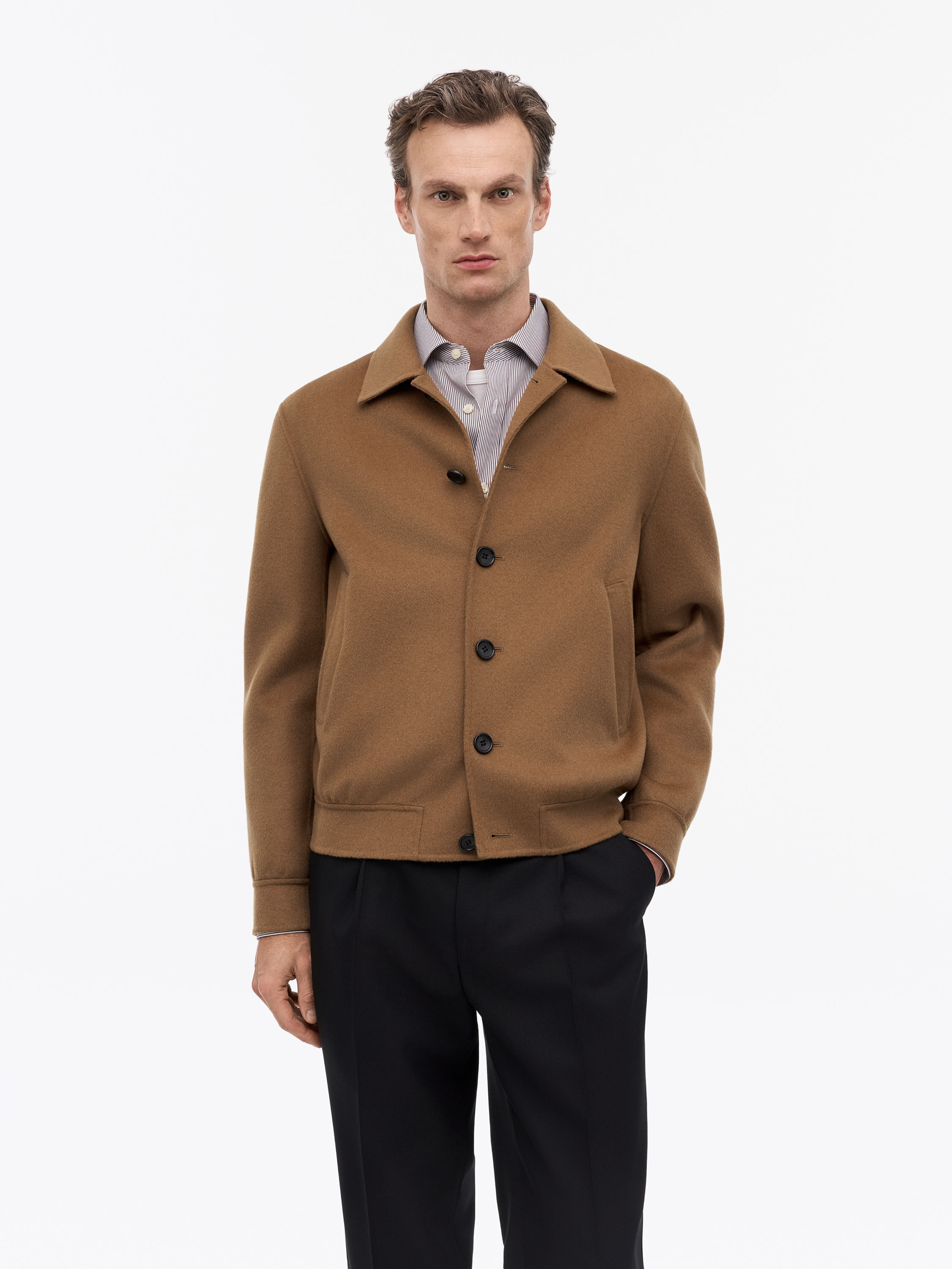 Pavo Short Wool Coat
