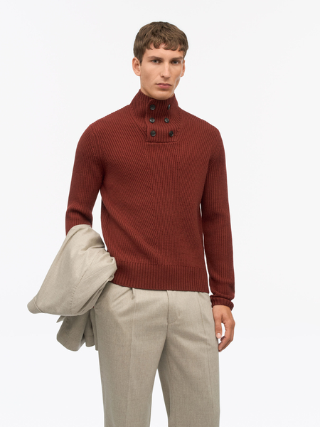 Peter Funnel Neck Ulltröja