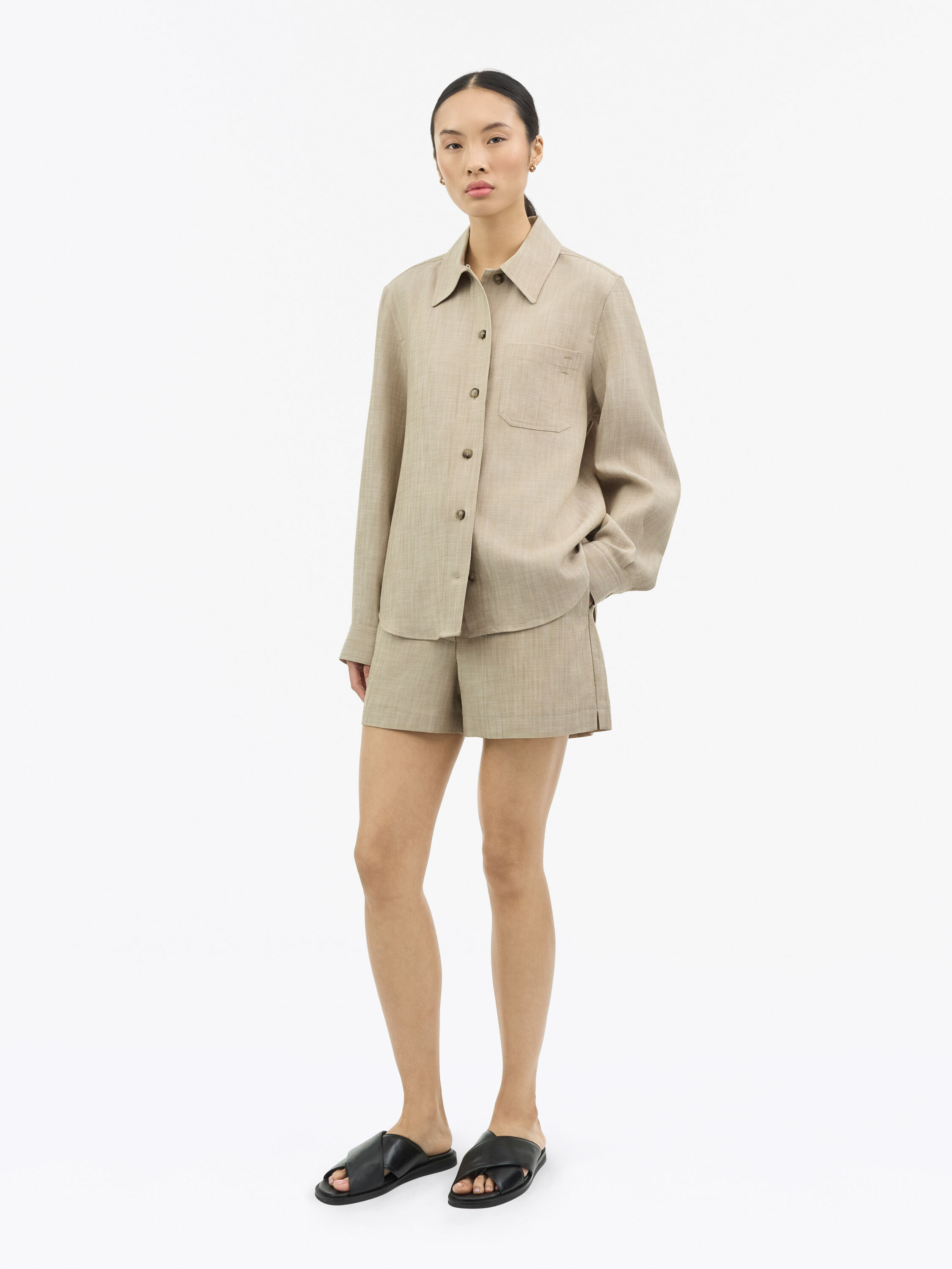 Sinde Strukturerade Shorts