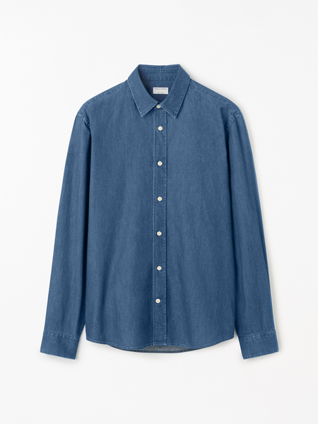 Spenser Cotton Indigo Shirt