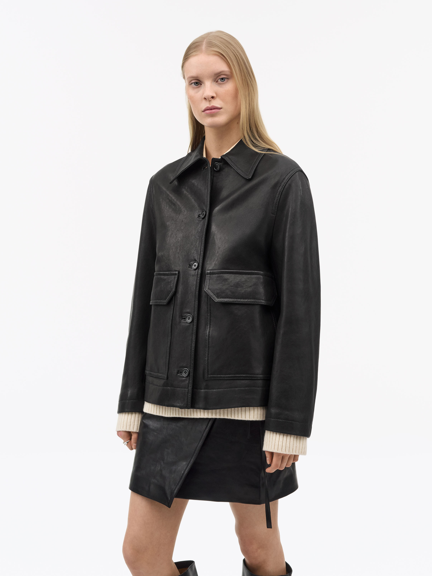 Loanna Leather Jacket