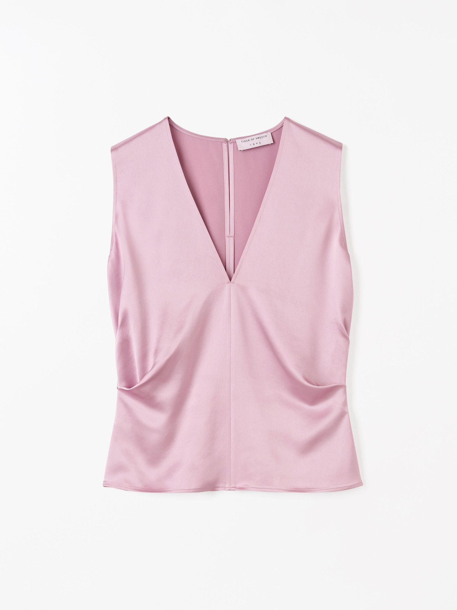 Aamu Draped V-Neck Top