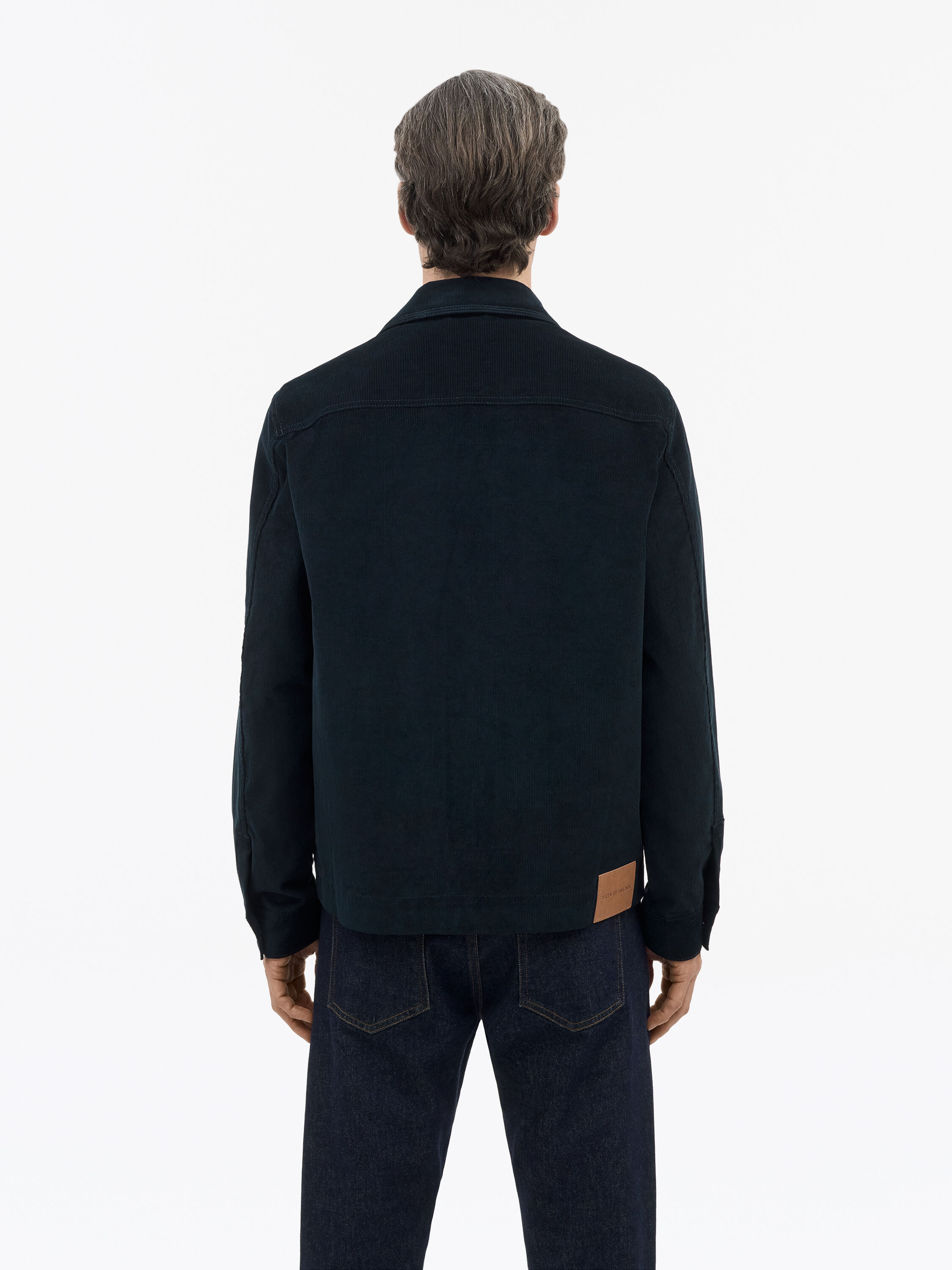 Slice Blue Corduroy Jacket