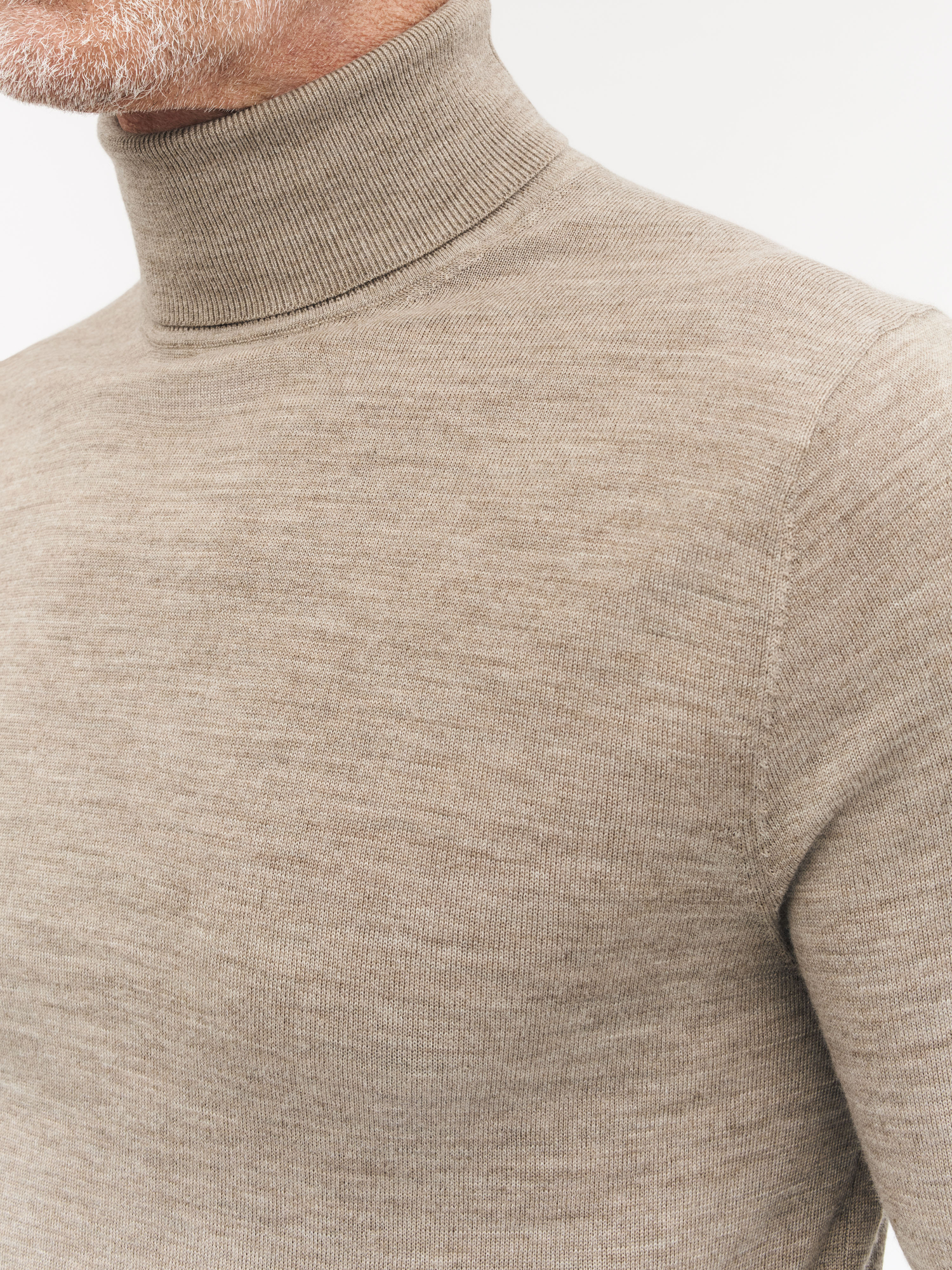 Nevile Turtleneck Wool Sweater