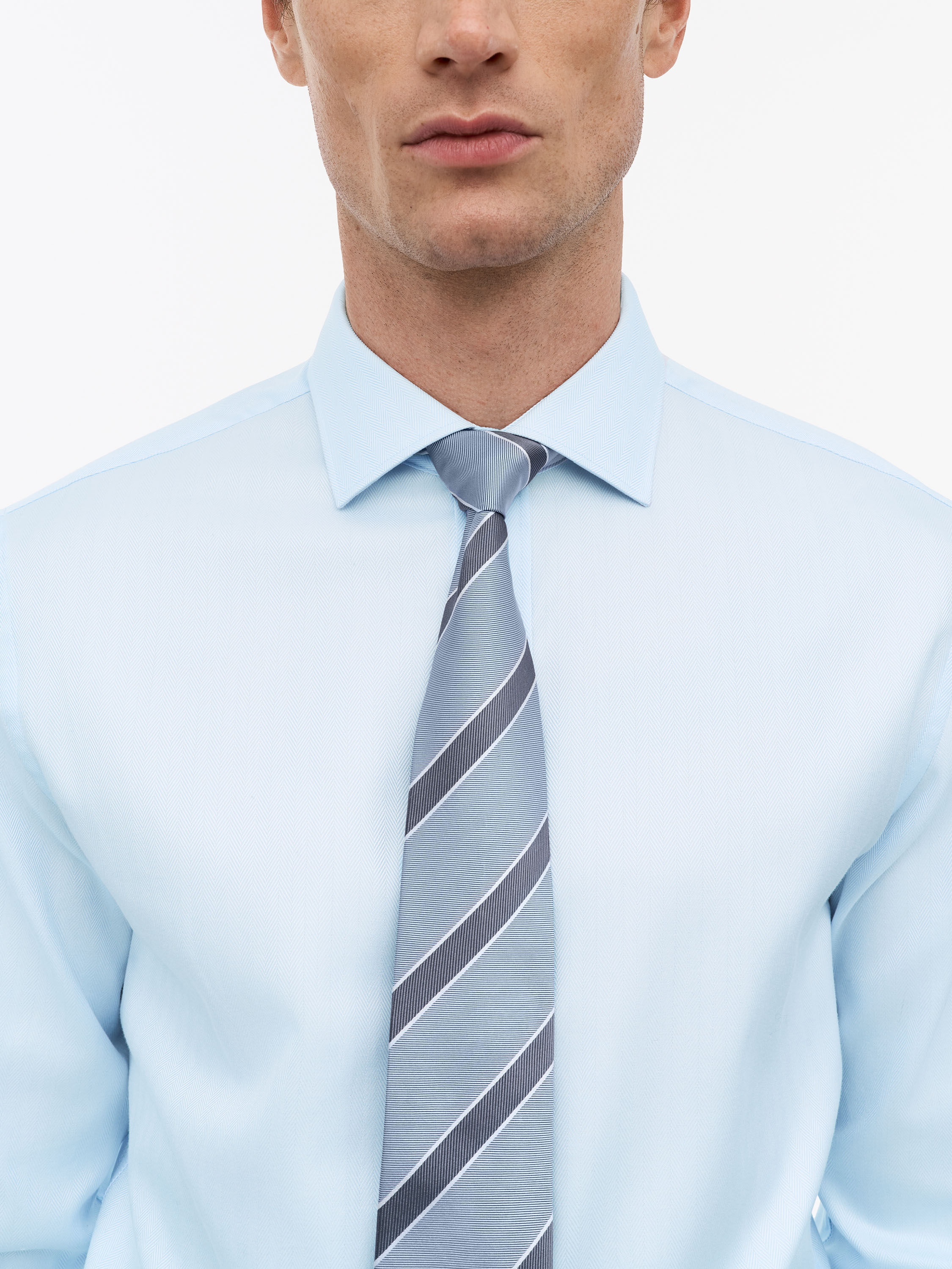 Adley C Herringbone Shirt