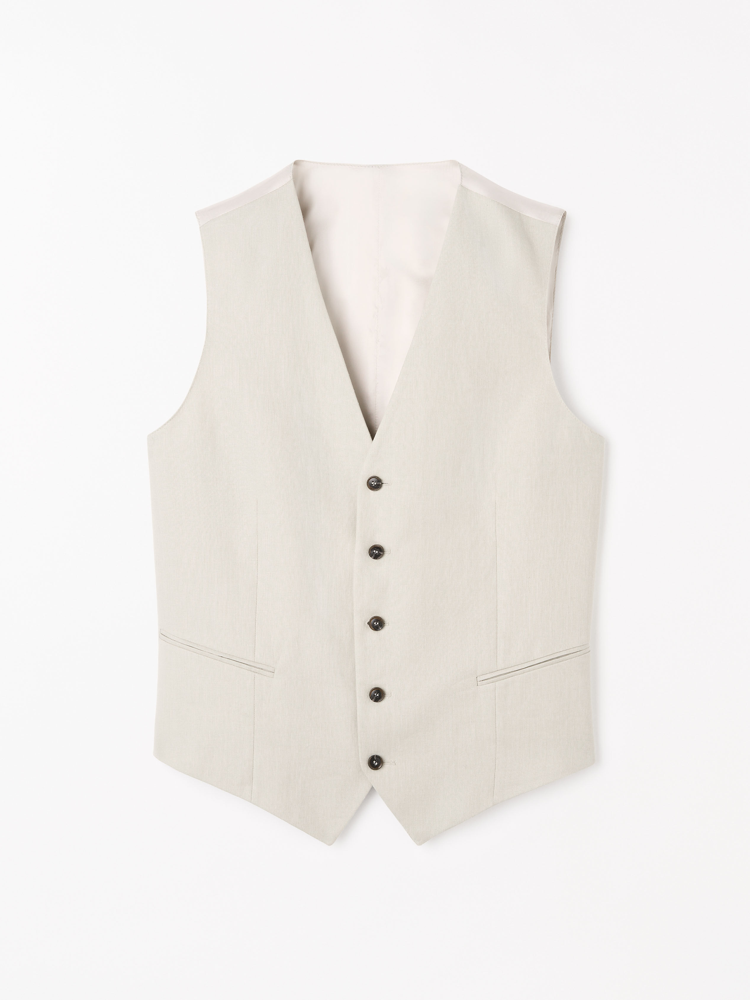 Winston Linen Waistcoat