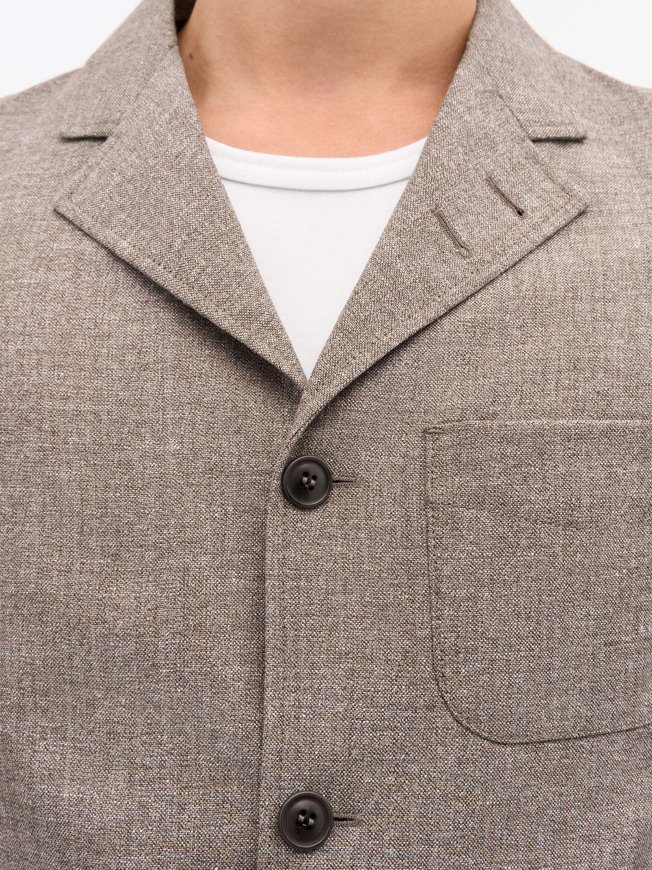 Harrison Wool-Linen Overshirt 