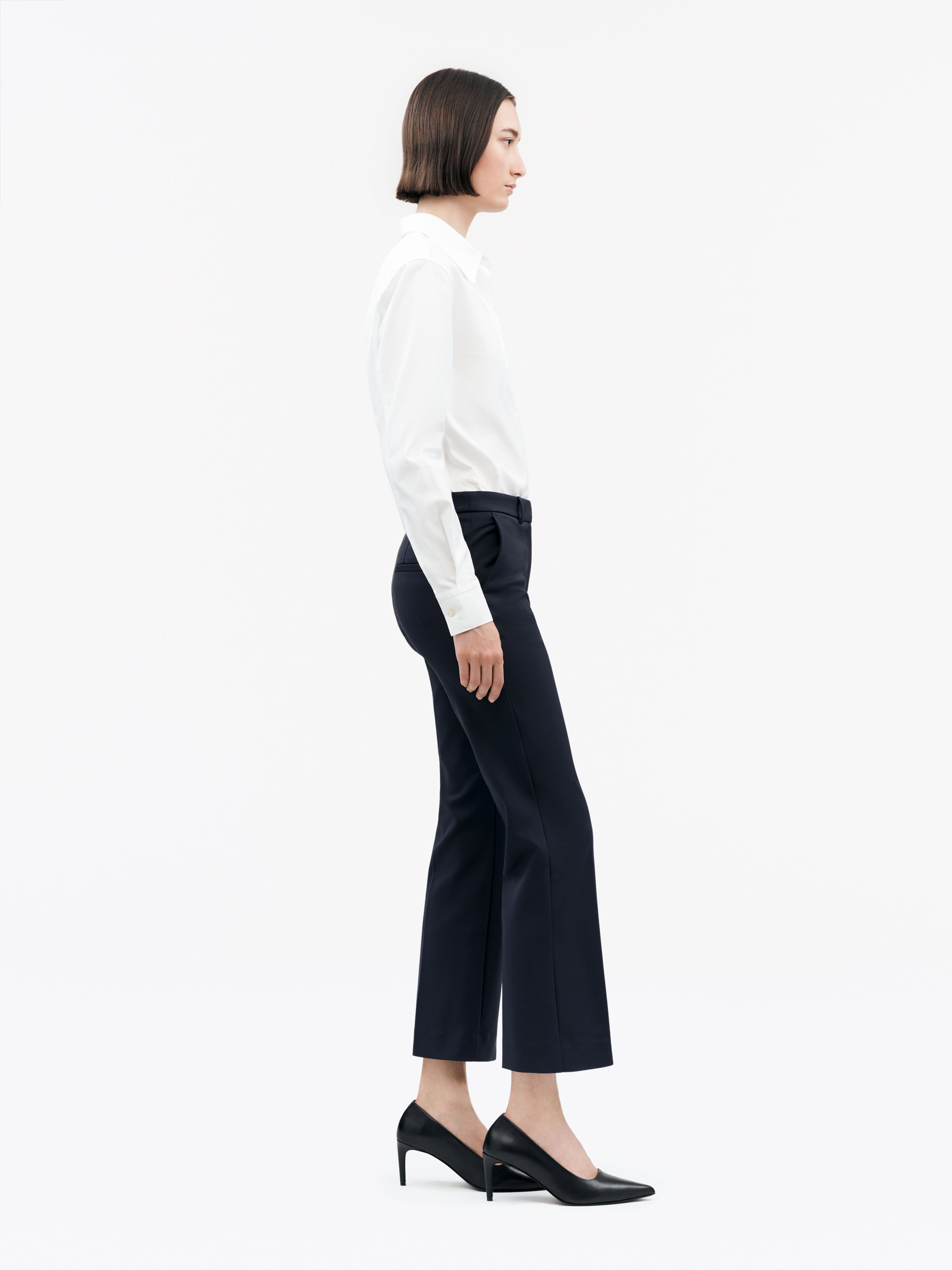 Noora 3 Pantalon Court &Eacute;troit