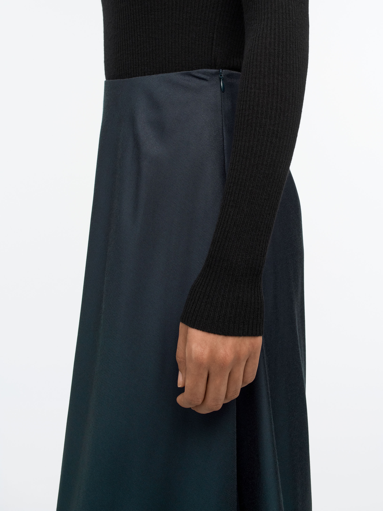 Reylynn Viscose Midi Skirt