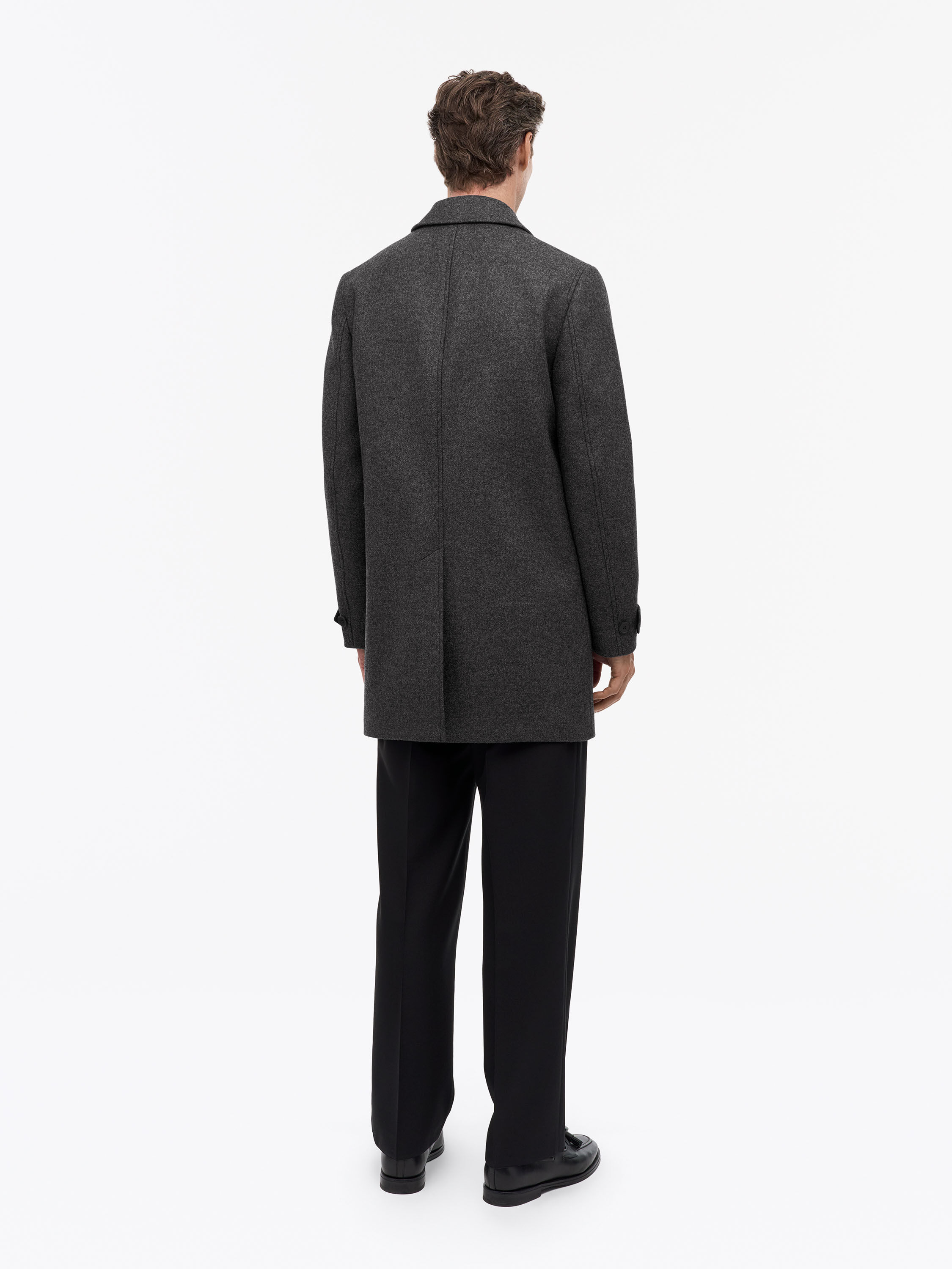 Cane Felted Wool Coat