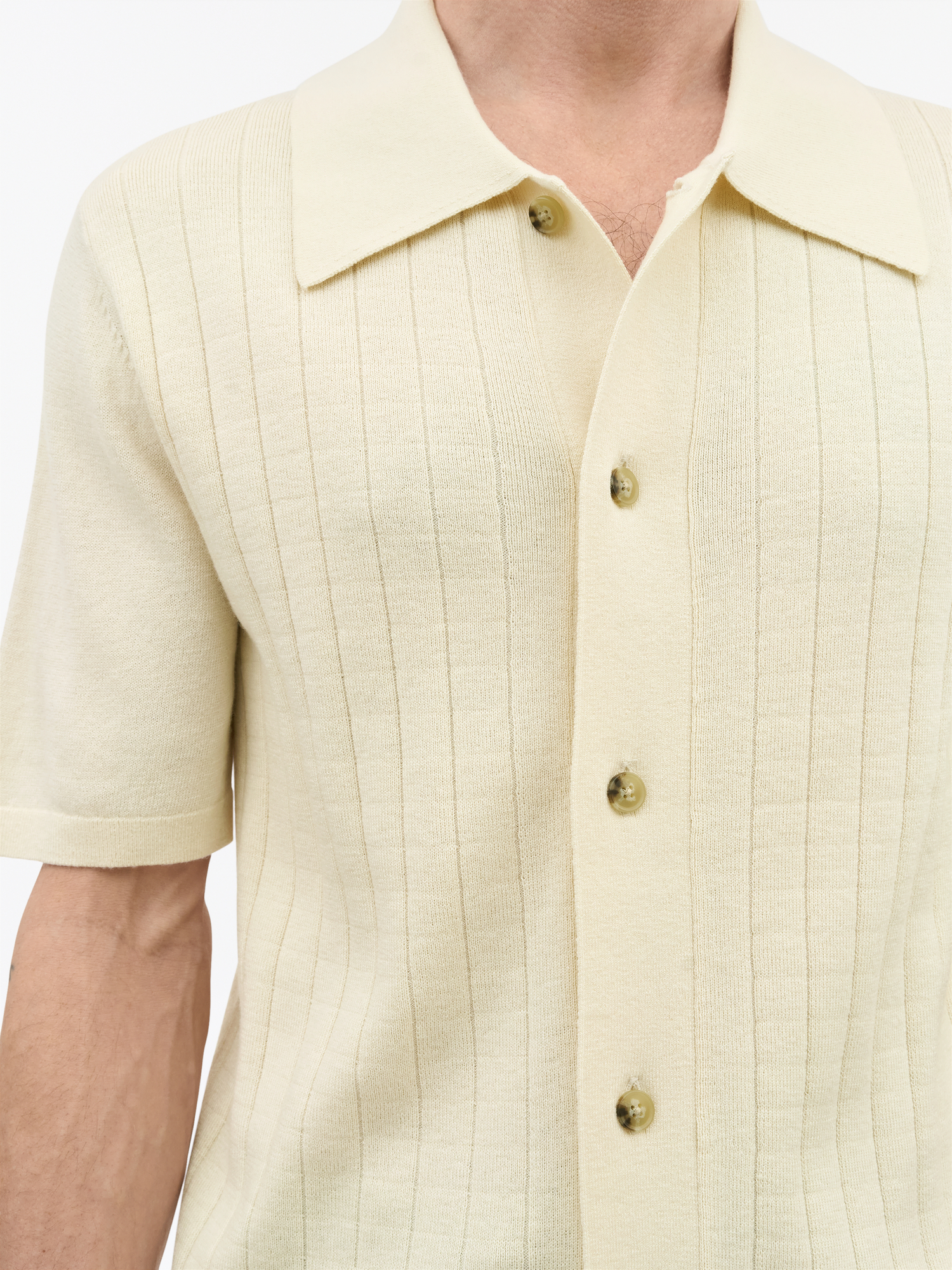 Araawen Fine-Knit Polo