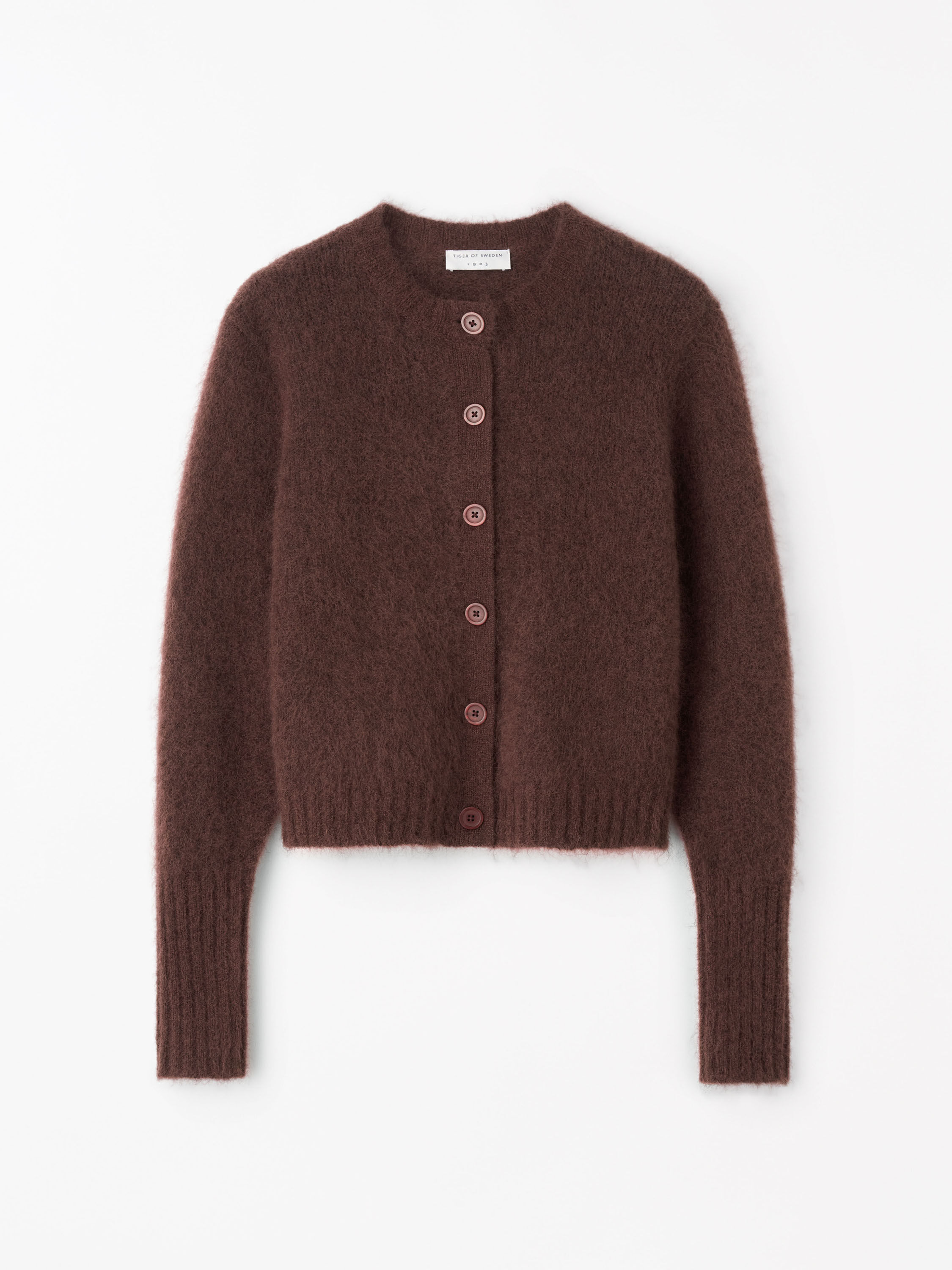 Leonie Mohair Wool Cardigan