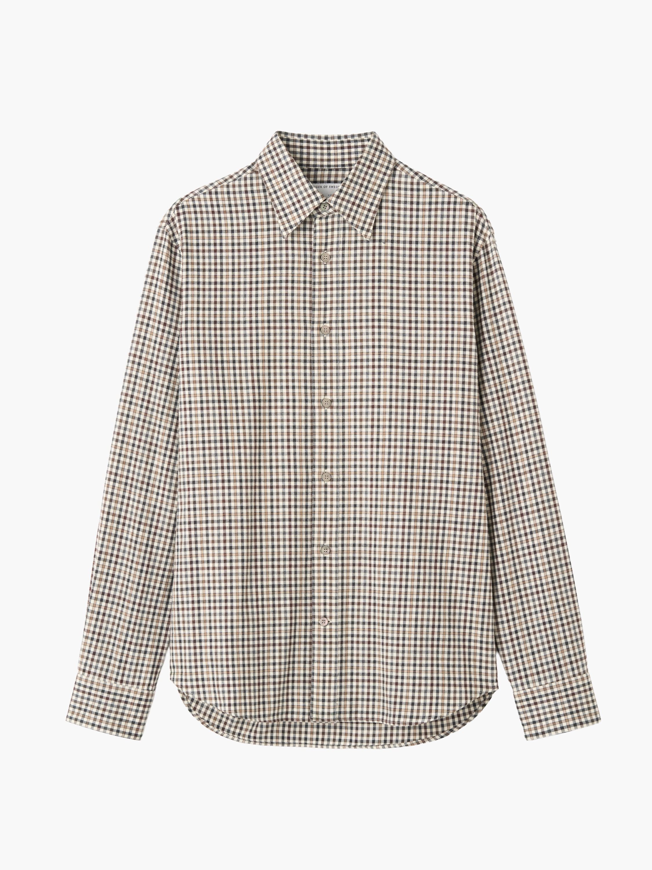 Bjorn Cotton Check Shirt
