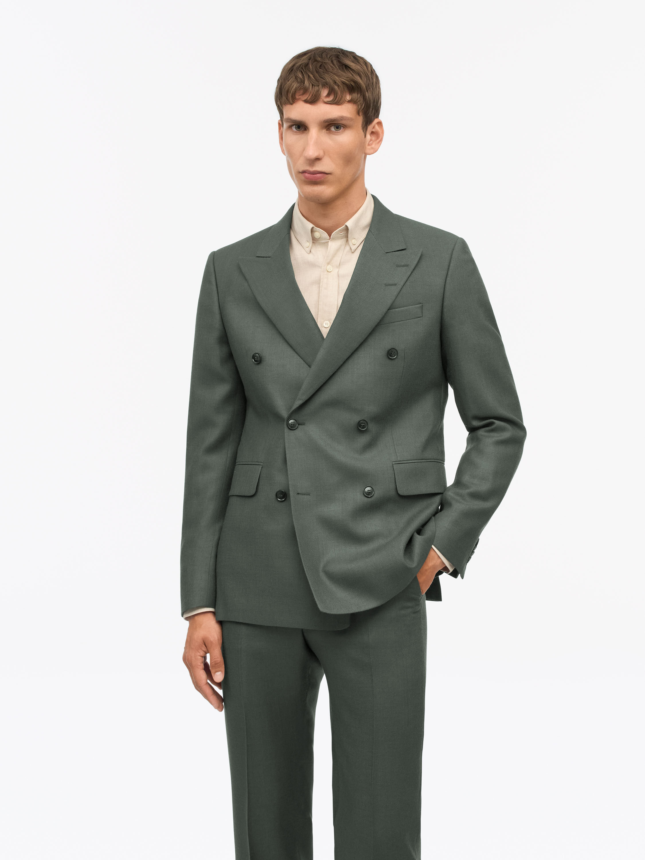 1903 DBT Turquoise Wool Suit