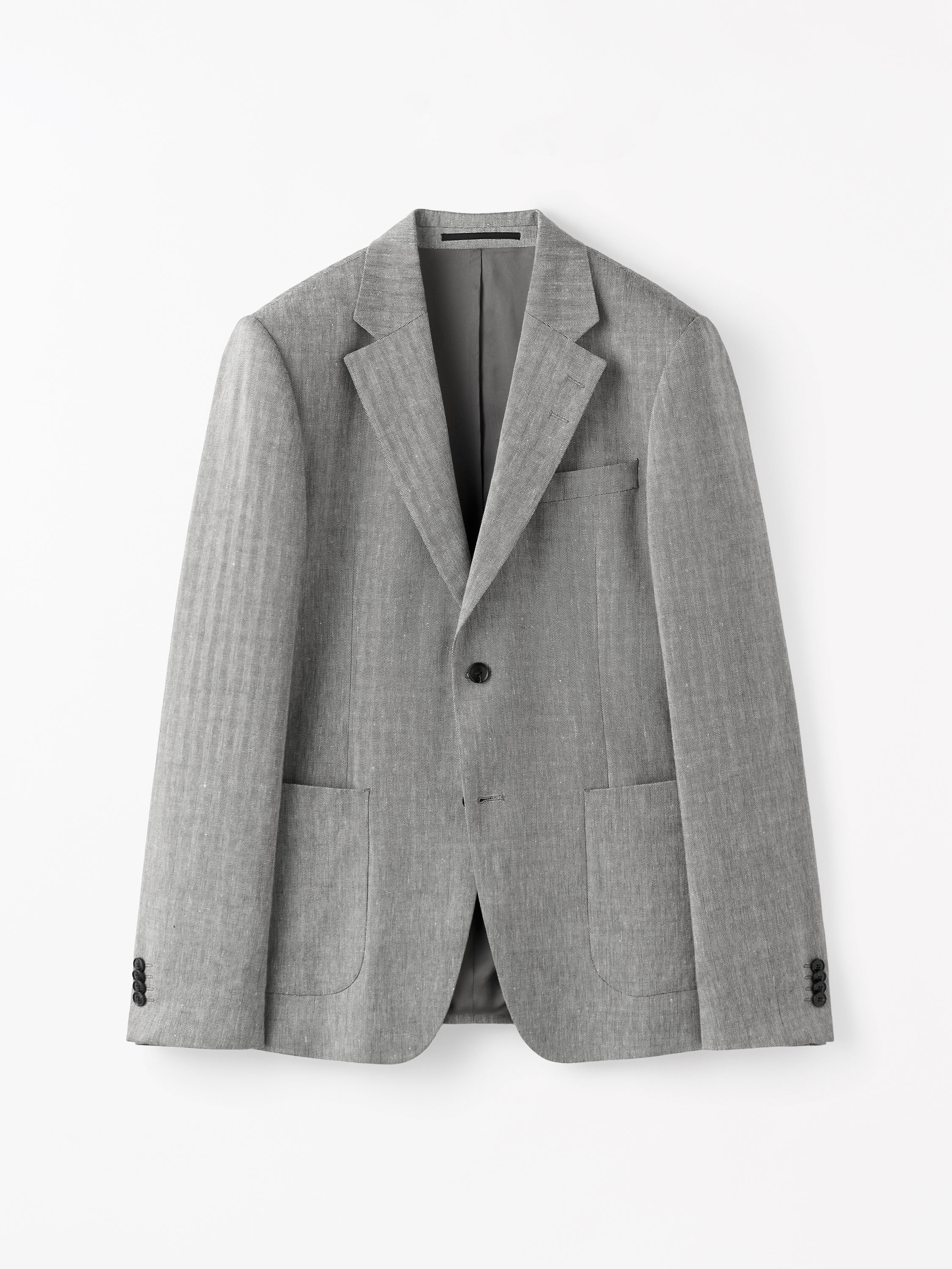 Justin P Linen-Wool Jacket