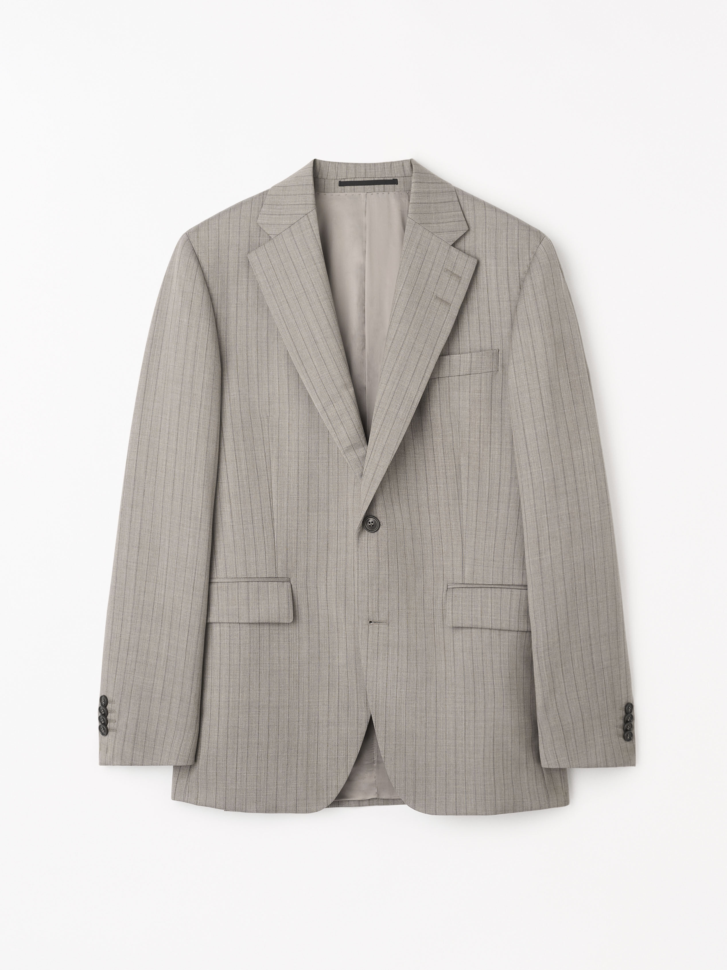 Ease Pinstripe Wool Suit