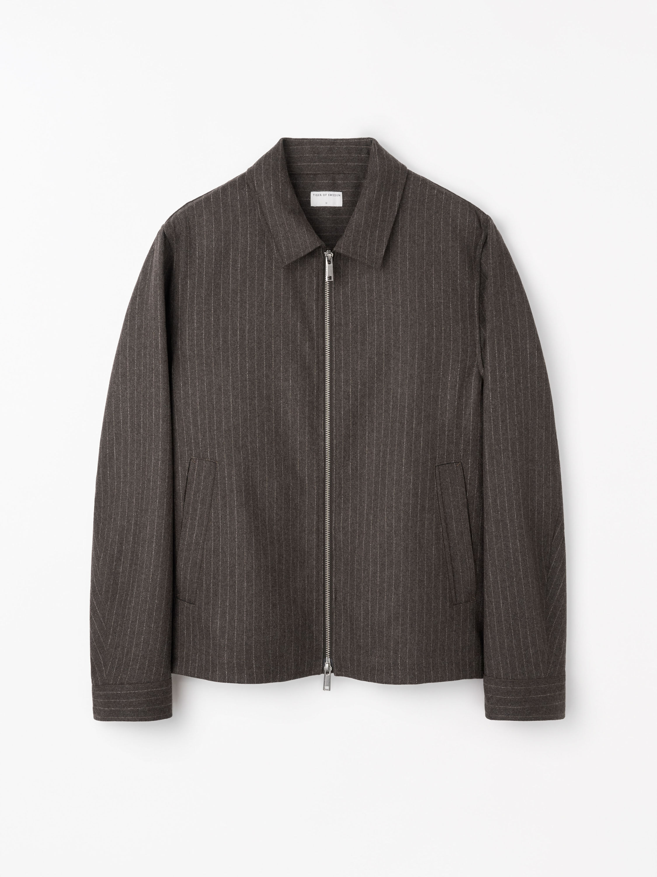 Barnaby C Pinstripe Shirt Jacket