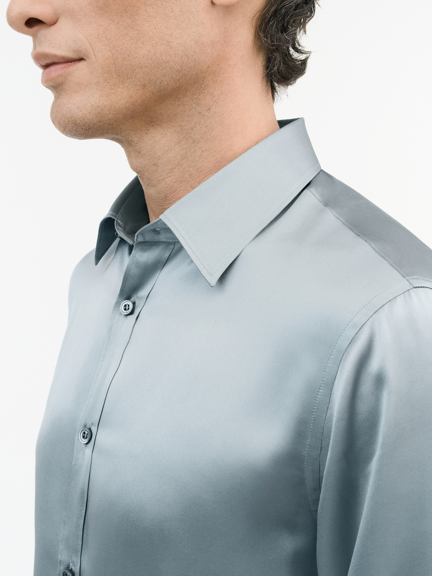 Lowan Regular-Fit Silk Shirt